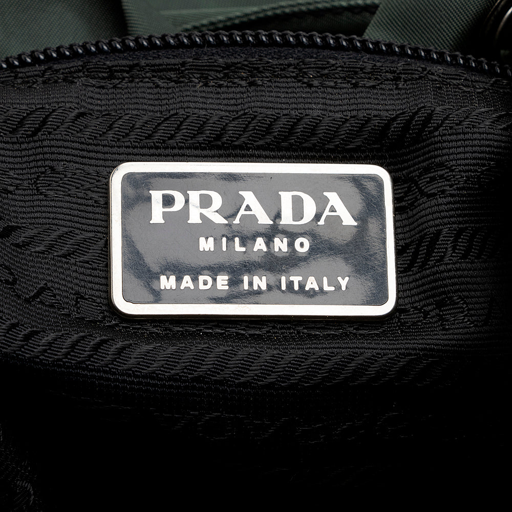Prada Vintage Tessuto Drawstring Backpack
