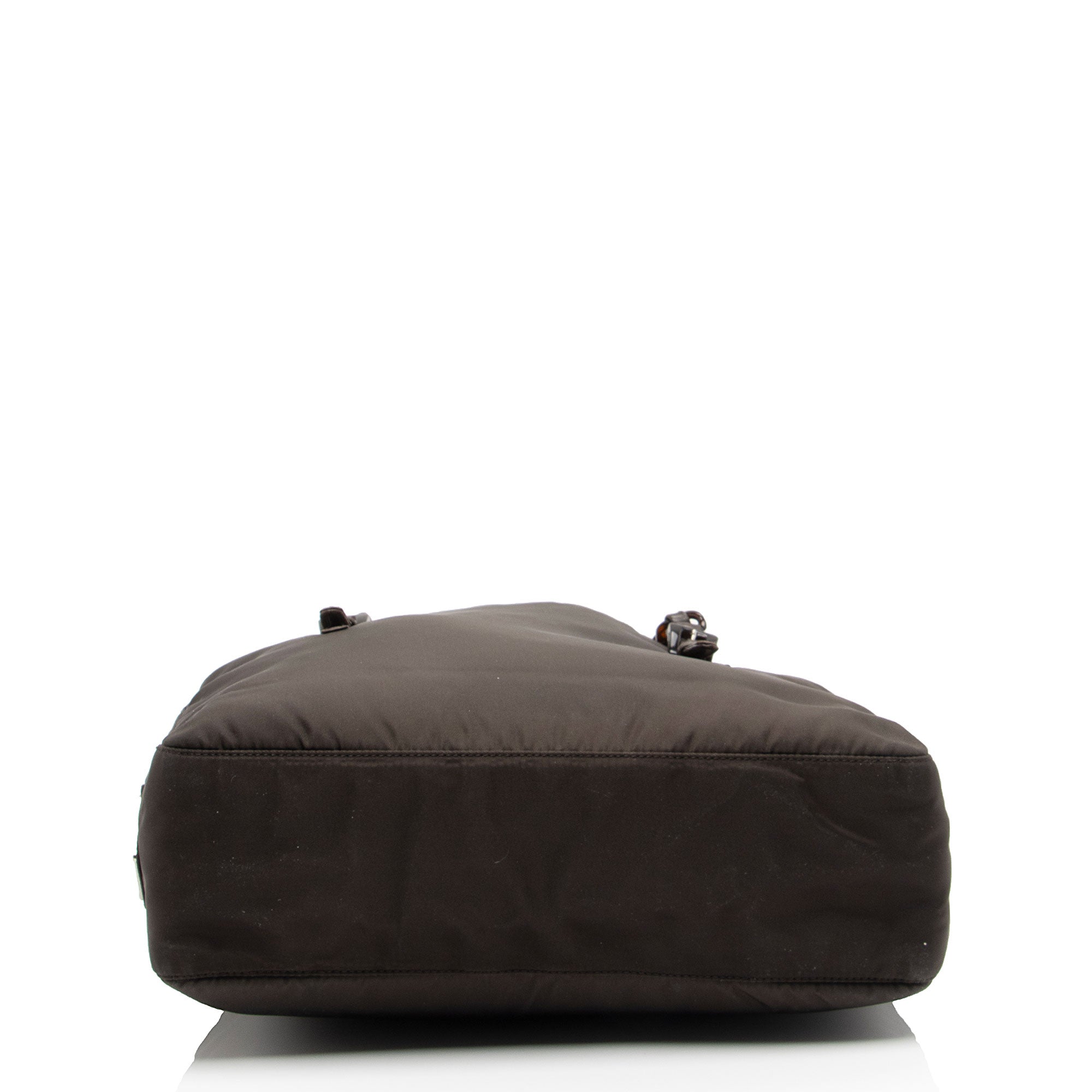 Prada Vintage Tessuto Plastic Chain Small Tote (SHF-f5lib6)