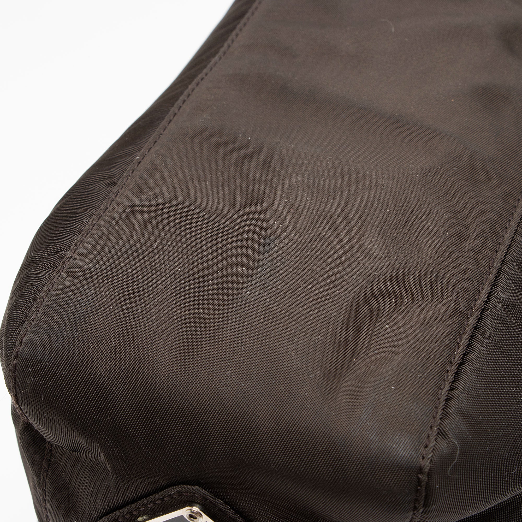 Prada Vintage Tessuto Plastic Chain Small Tote (SHF-f5lib6)