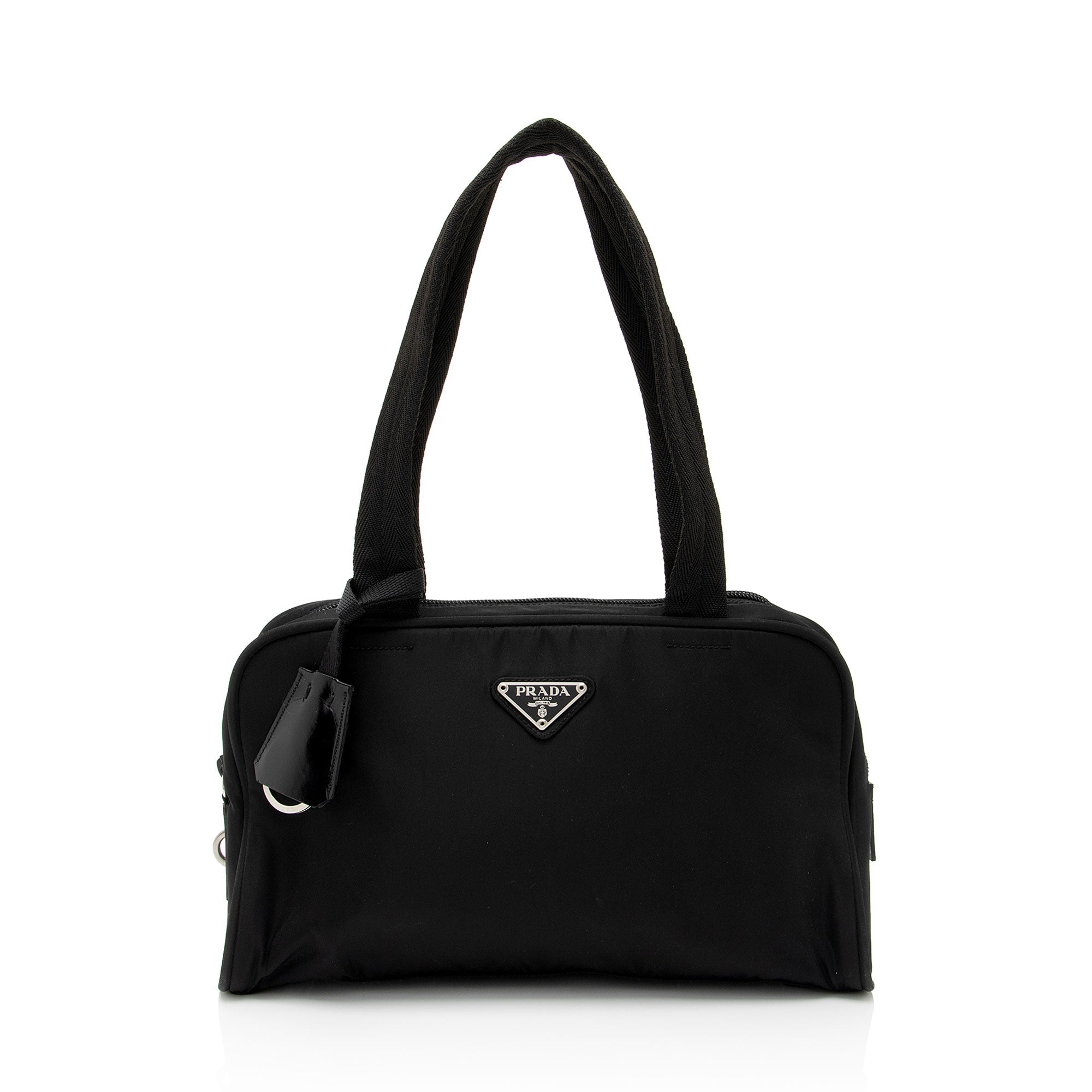 Prada Vintage Tessuto Small Satchel (SHF-igt2BE)