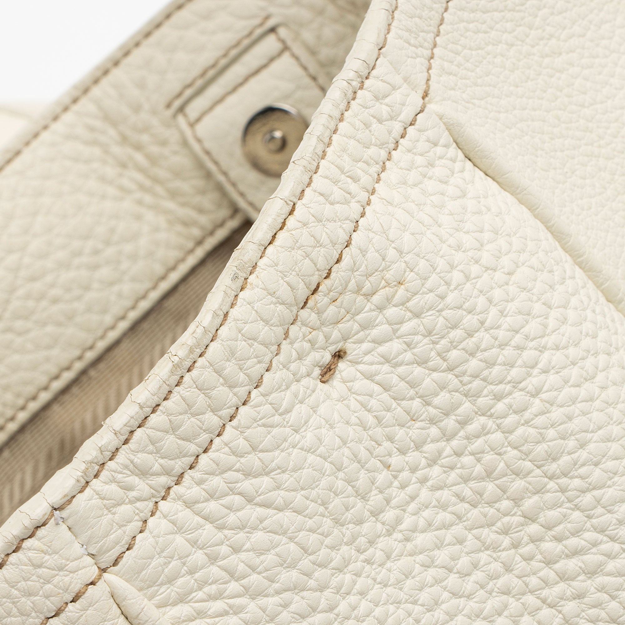 Prada Vitello Daino Braided Tote (SHF-XQ69sr)