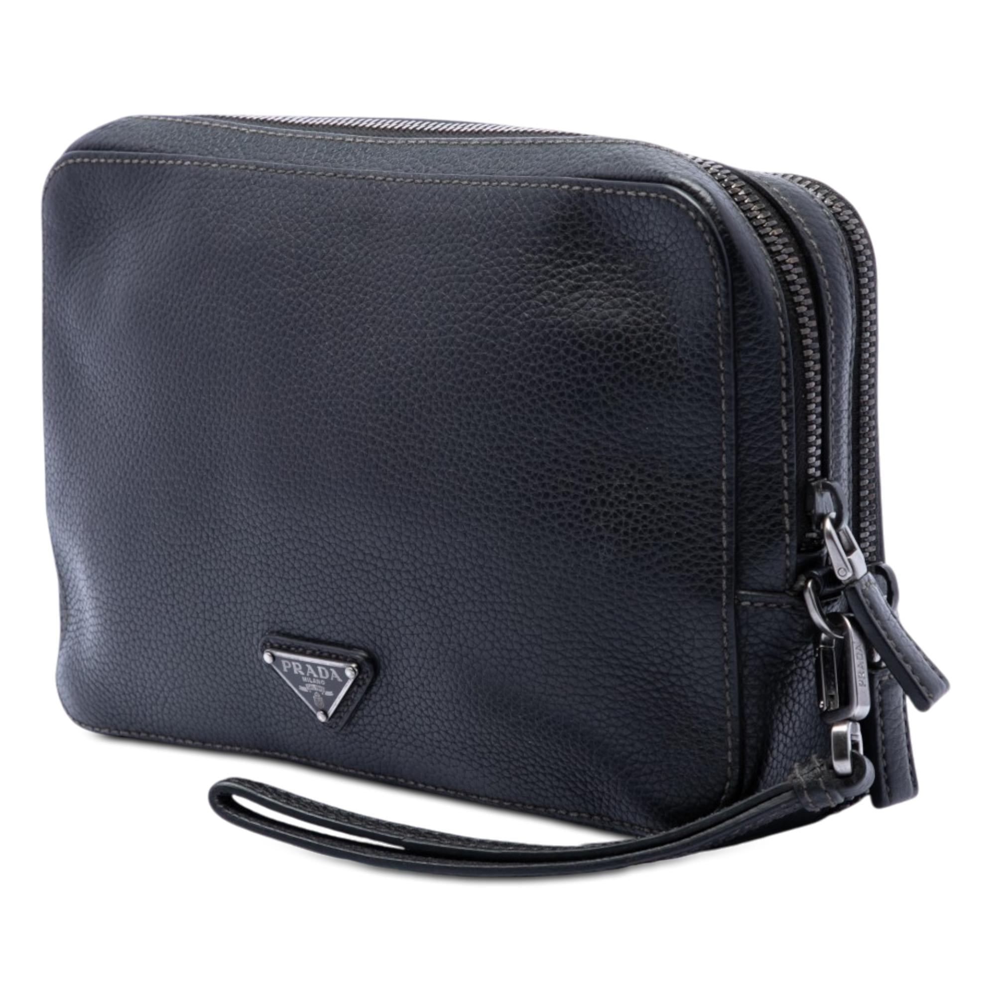 Prada Vitello Daino Clutch