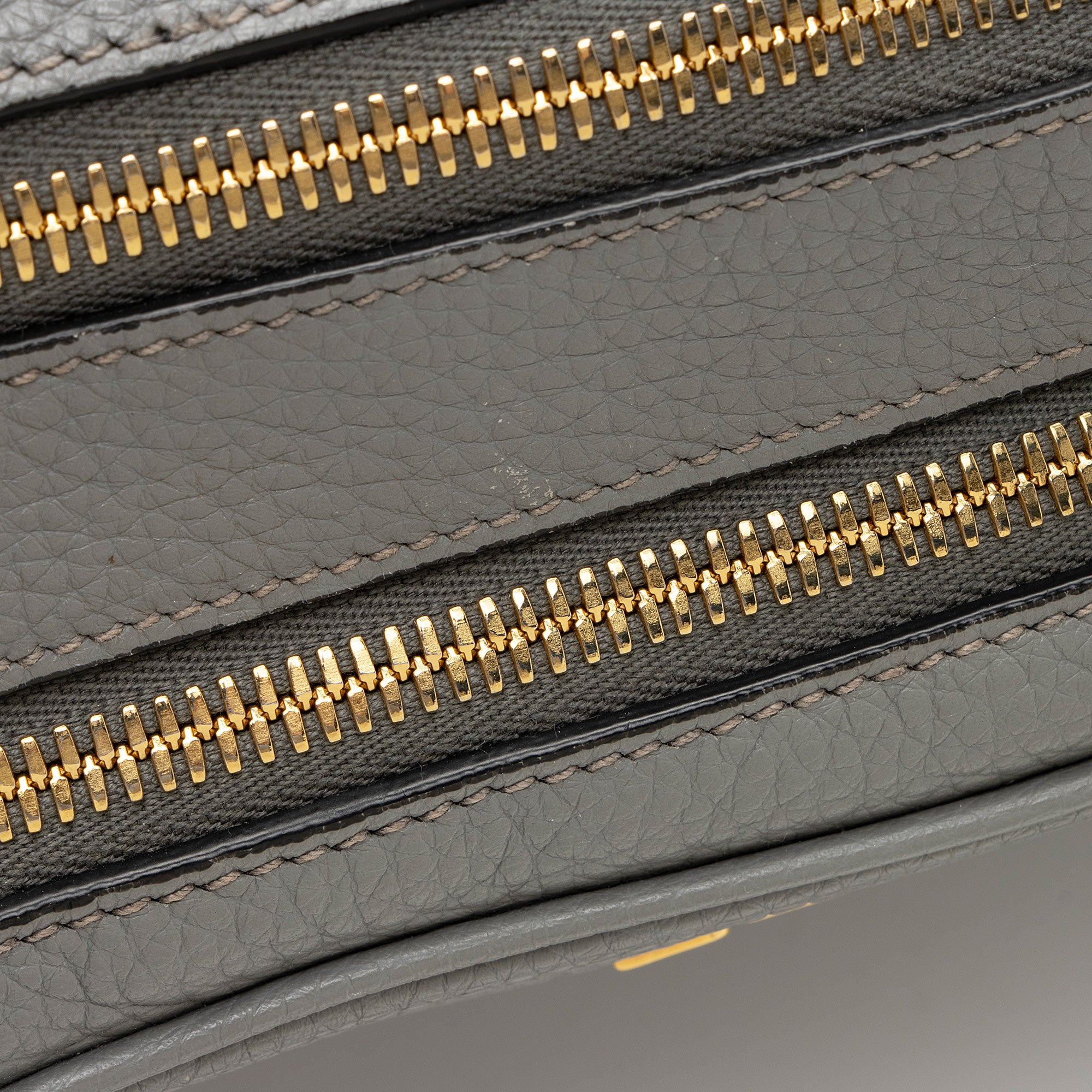 Prada Vitello Daino Double Zip Camera Bag