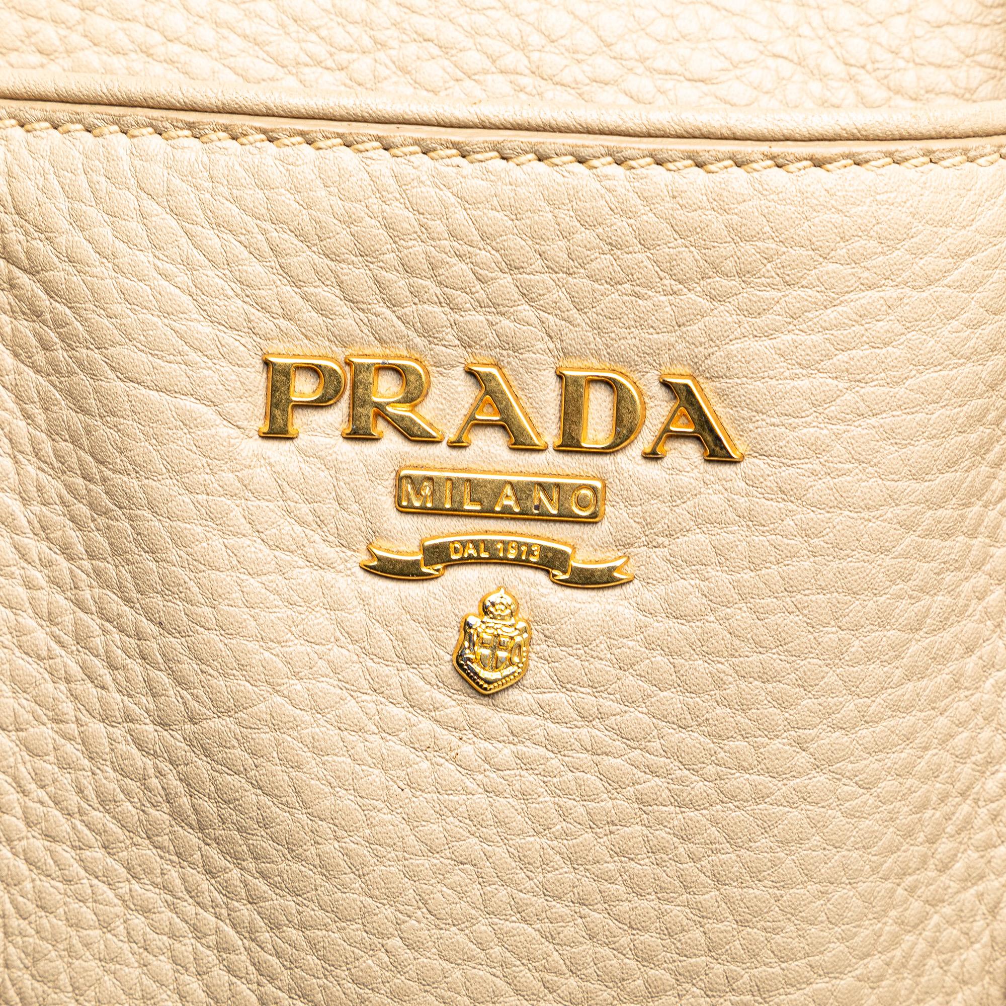 Prada Vitello Daino Handbag