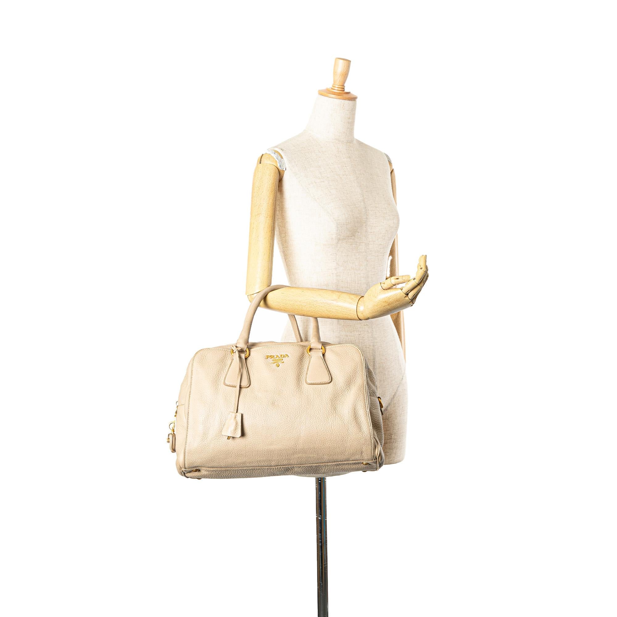 Prada Vitello Daino Handbag