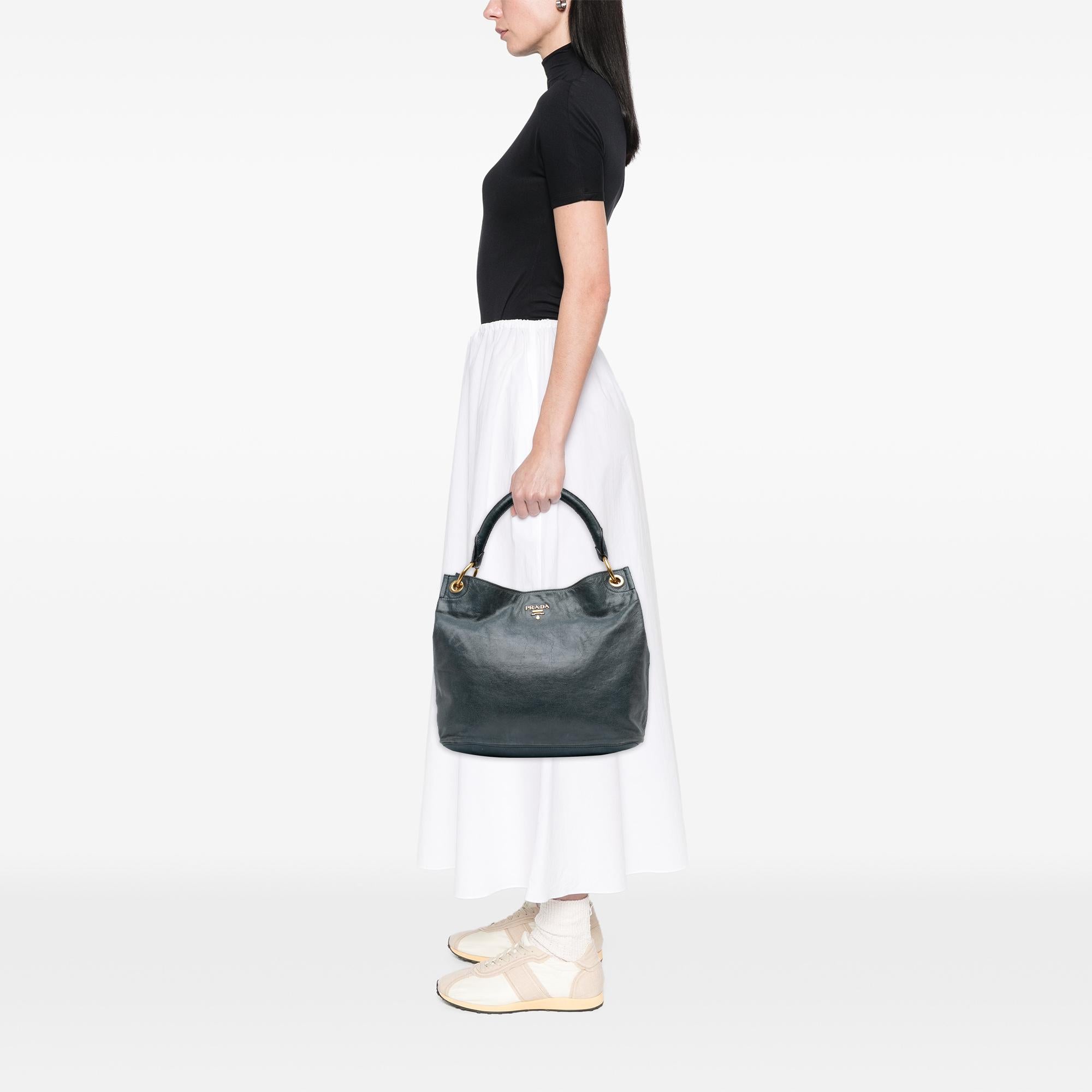 Prada Vitello Daino Hobo