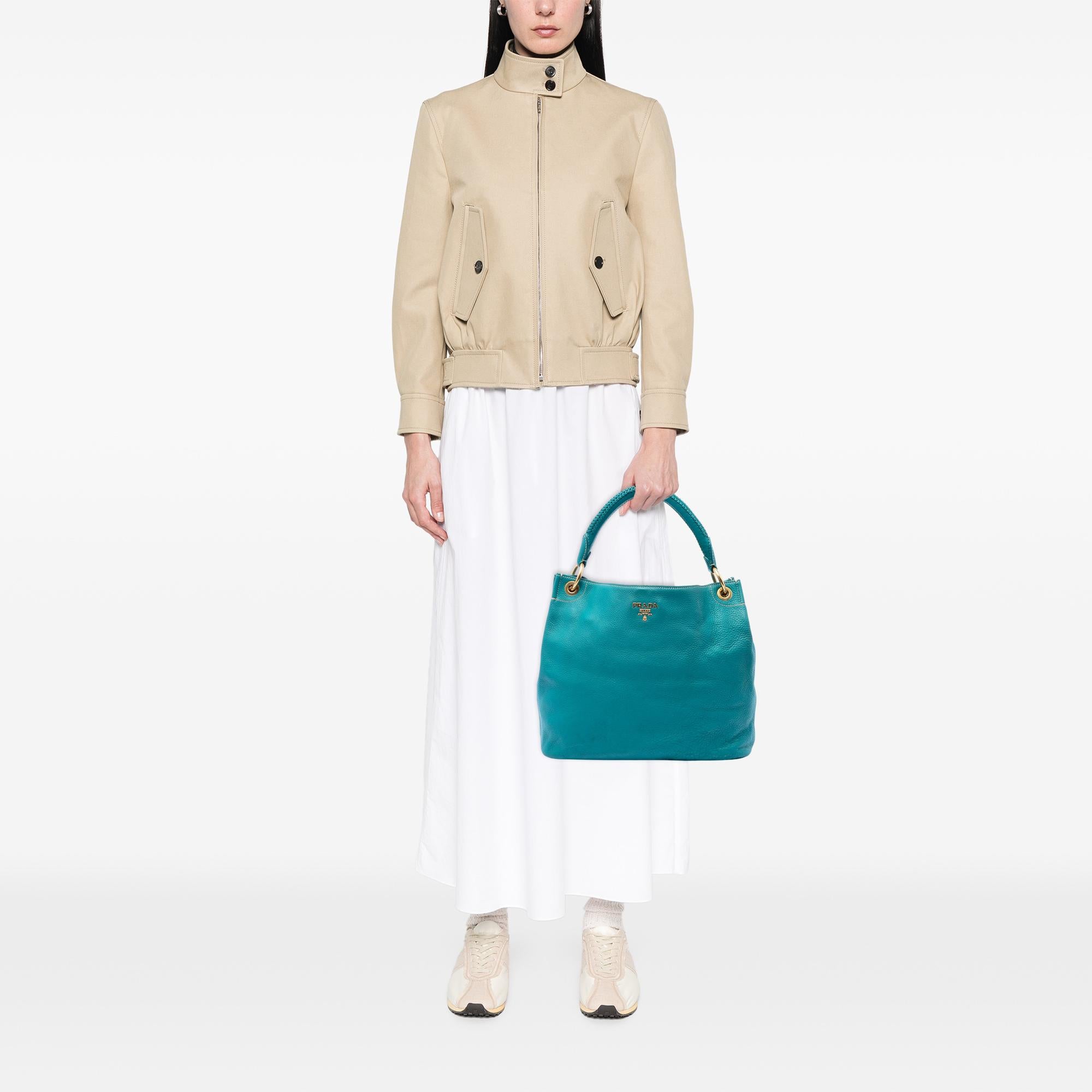 Prada Vitello Daino Hobo