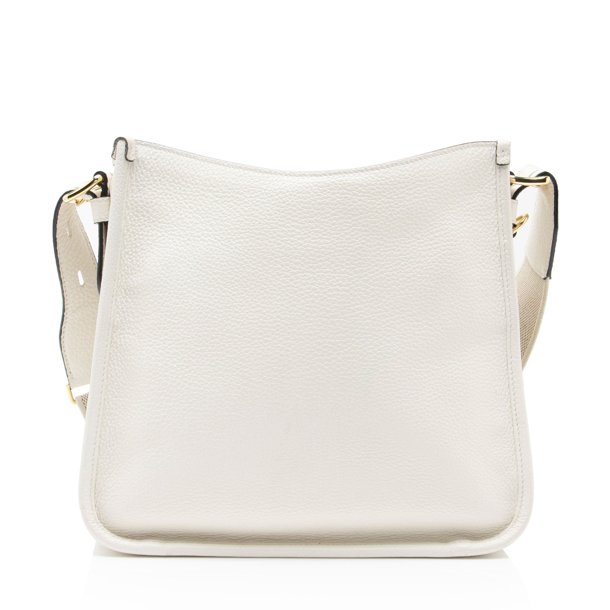 Prada Vitello Daino Logo Medium Soft Messenger