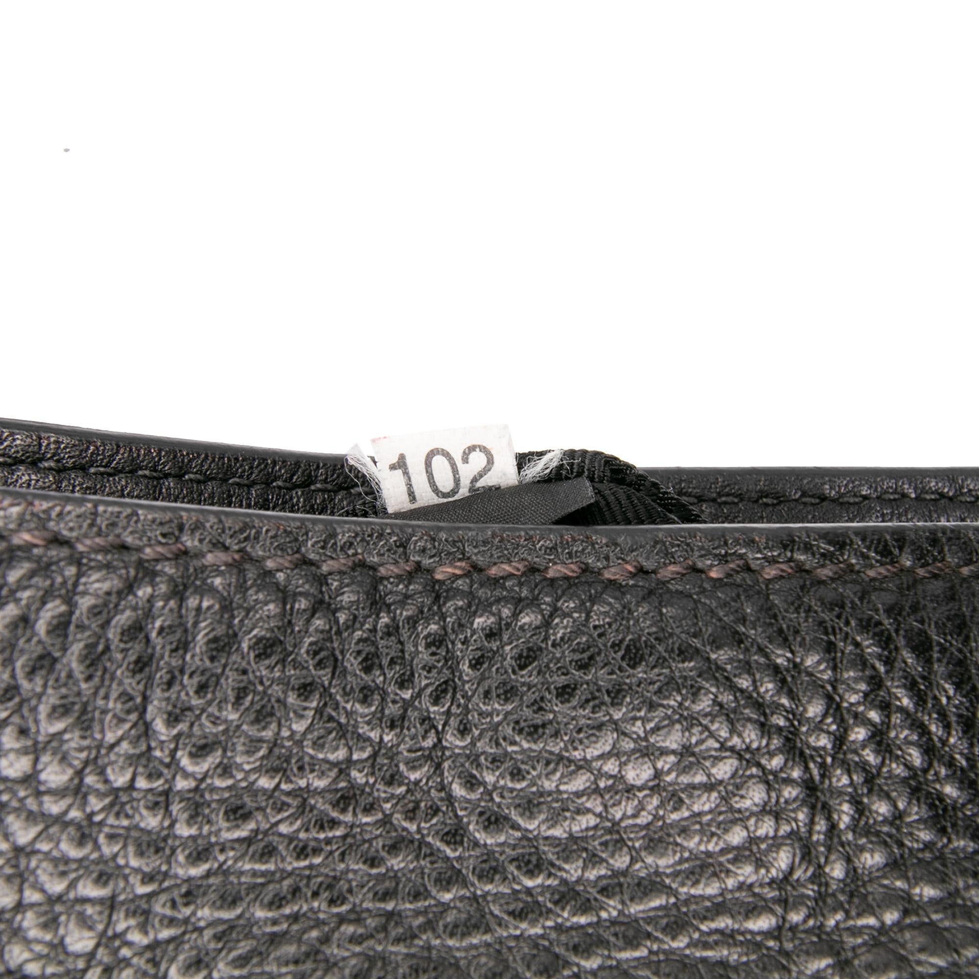 Prada Vitello Daino Open Convertible Tote