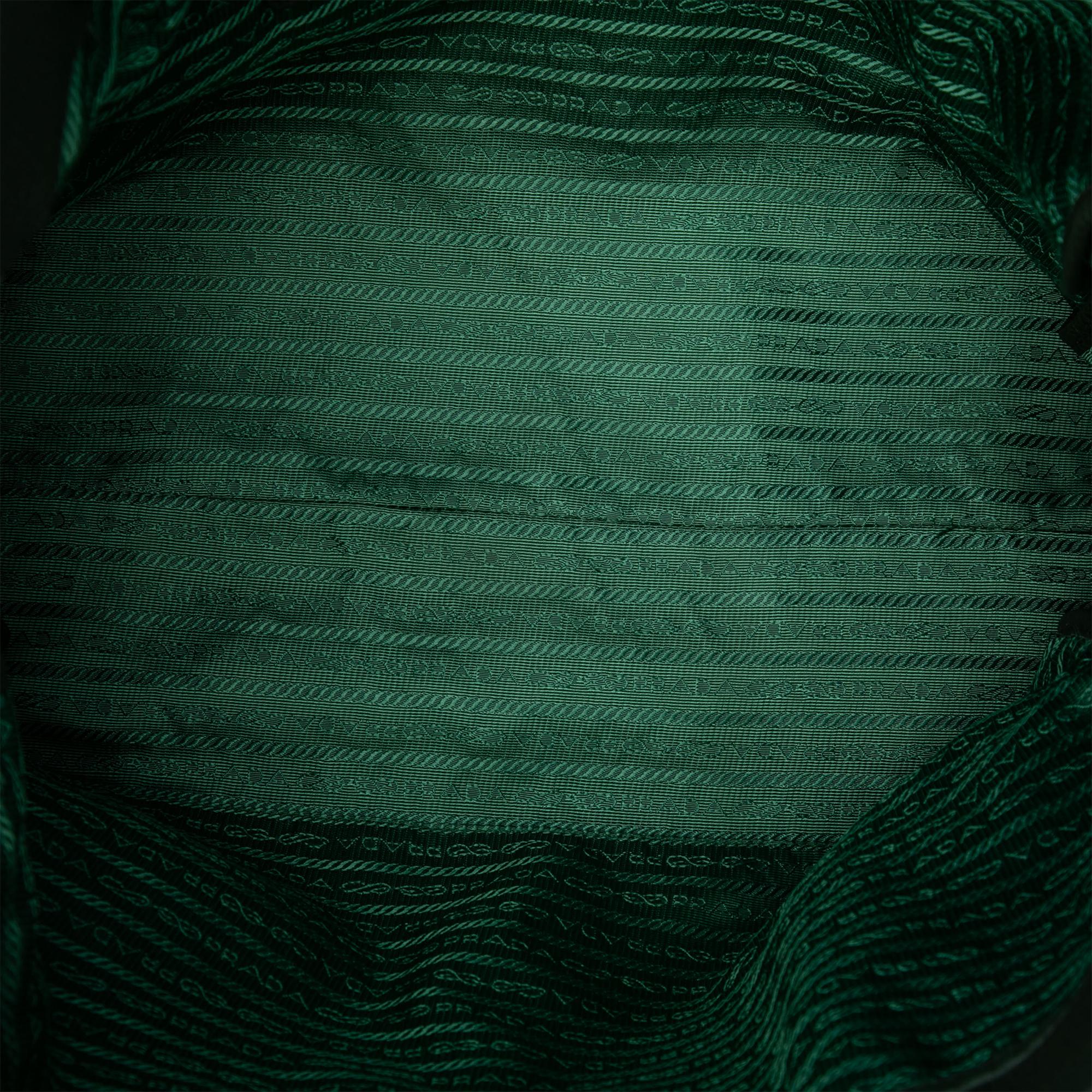 Prada Vitello Daino Open Convertible Tote