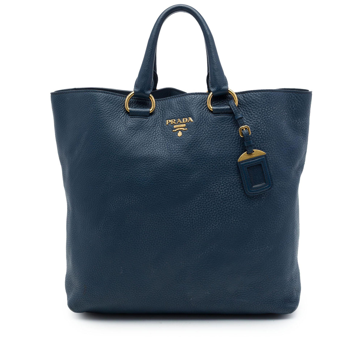 Prada Vitello Daino Open Convertible Tote