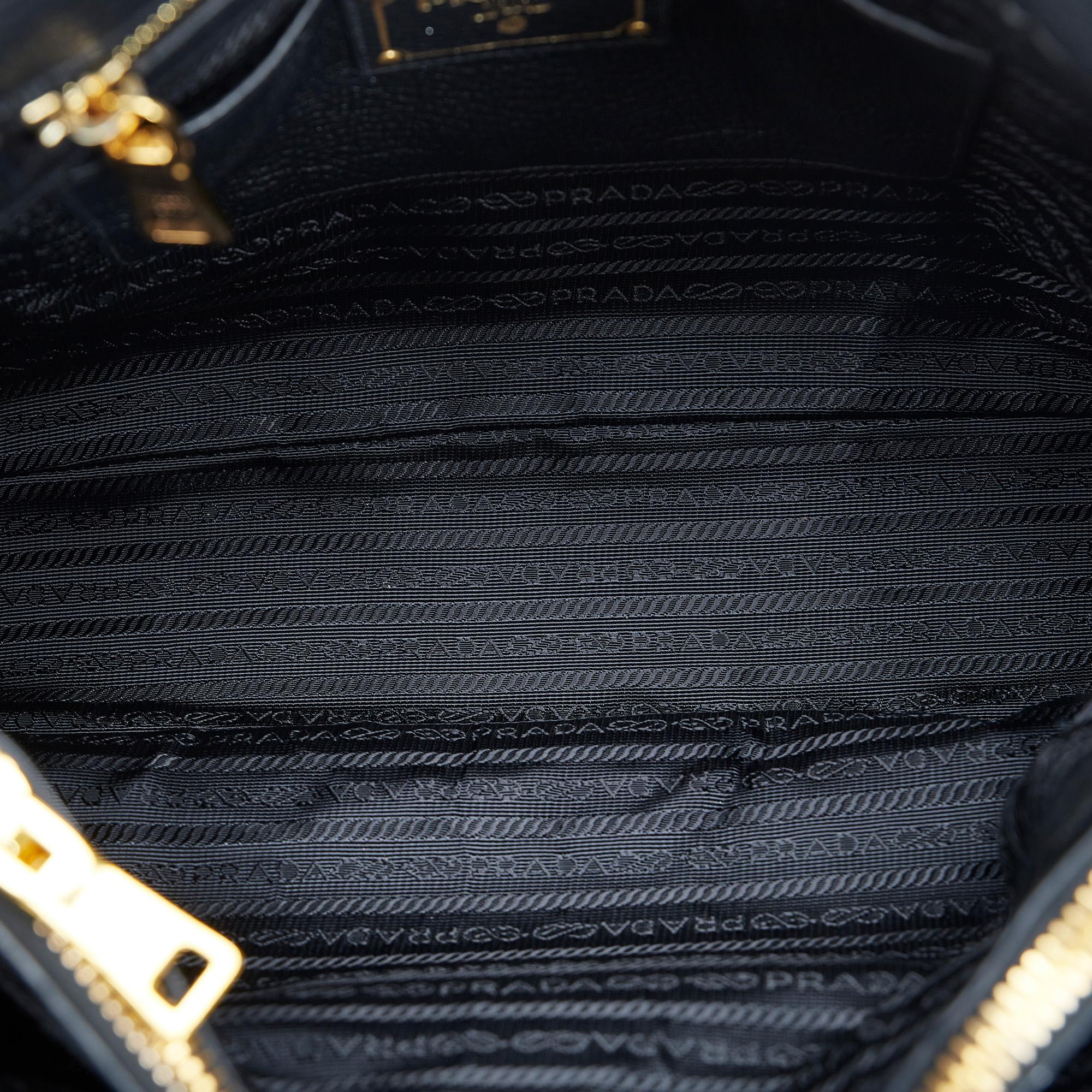 Prada Vitello Daino Satchel (SHG-GGcDyp)