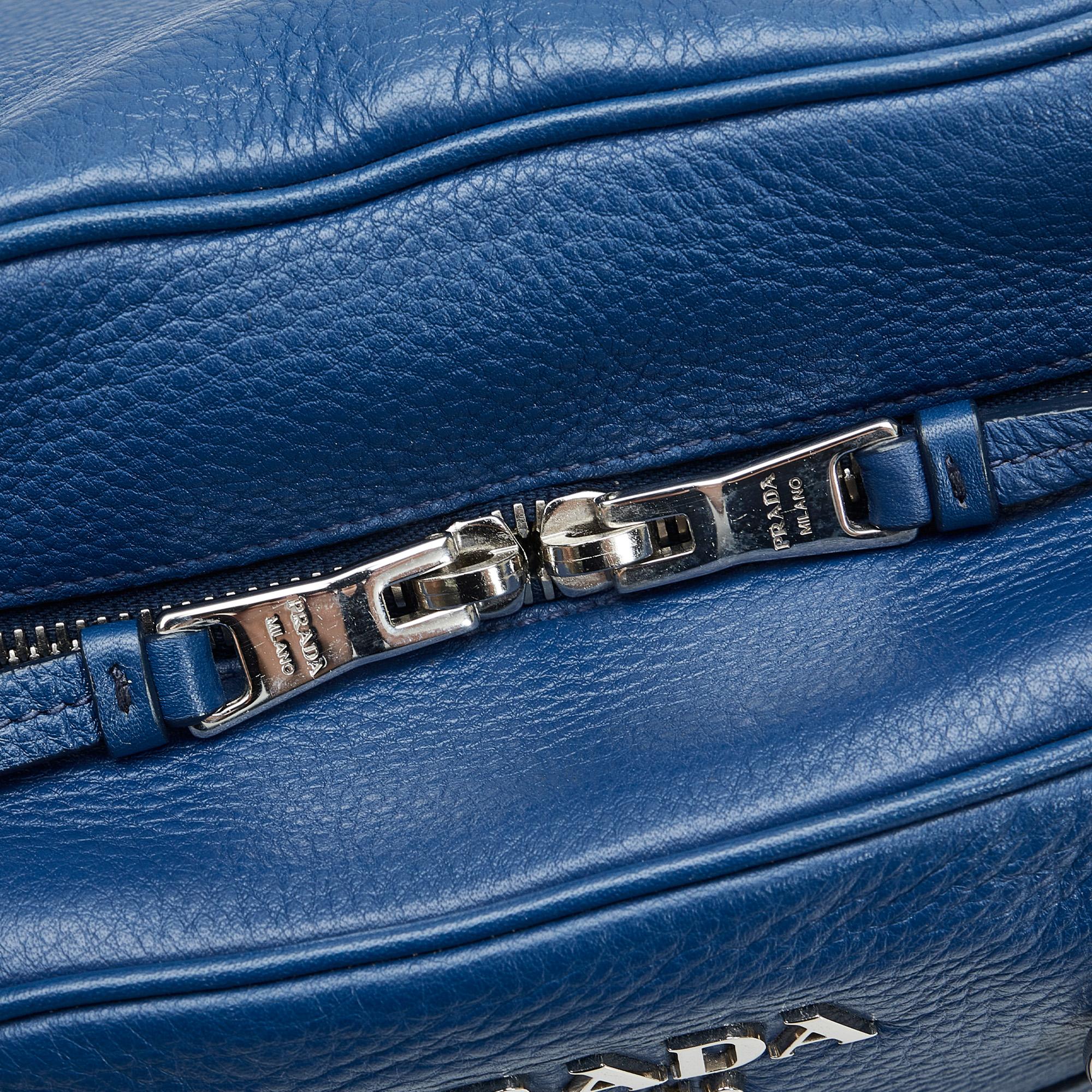 Prada Vitello Daino Satchel (SHG-1PNKoz)