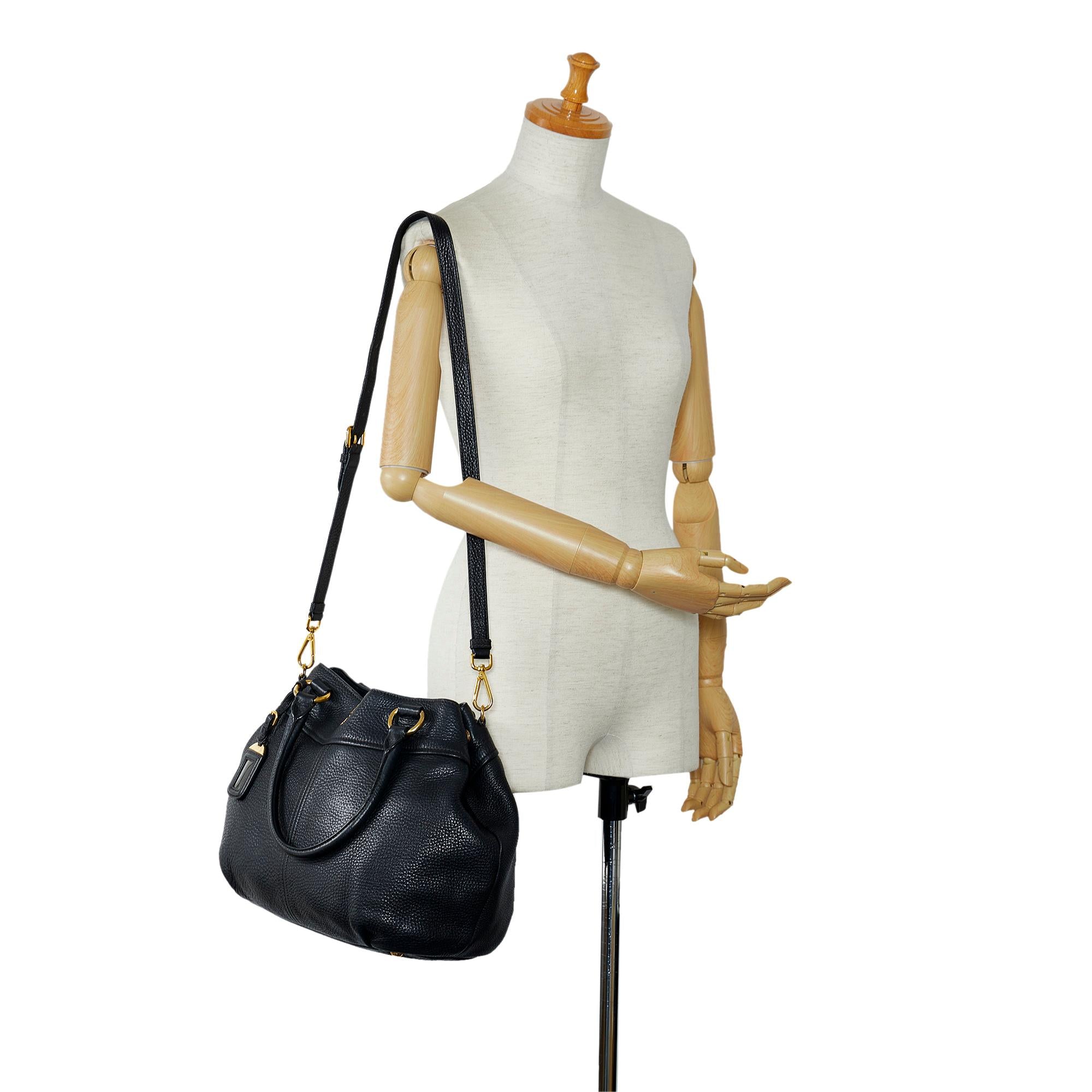 Prada Vitello Daino Satchel (SHG-2sUibM)