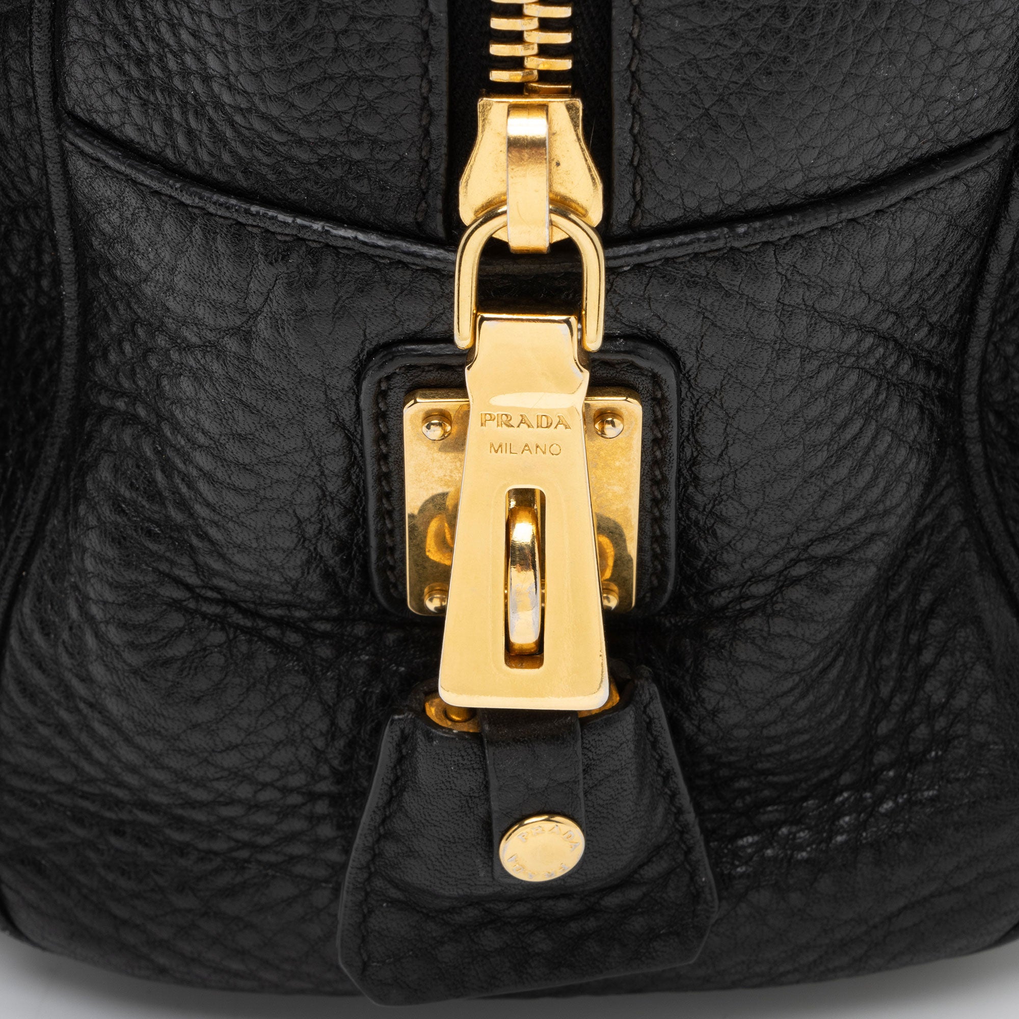 Prada Vitello Daino Boston Bag (SHF-h75hET)