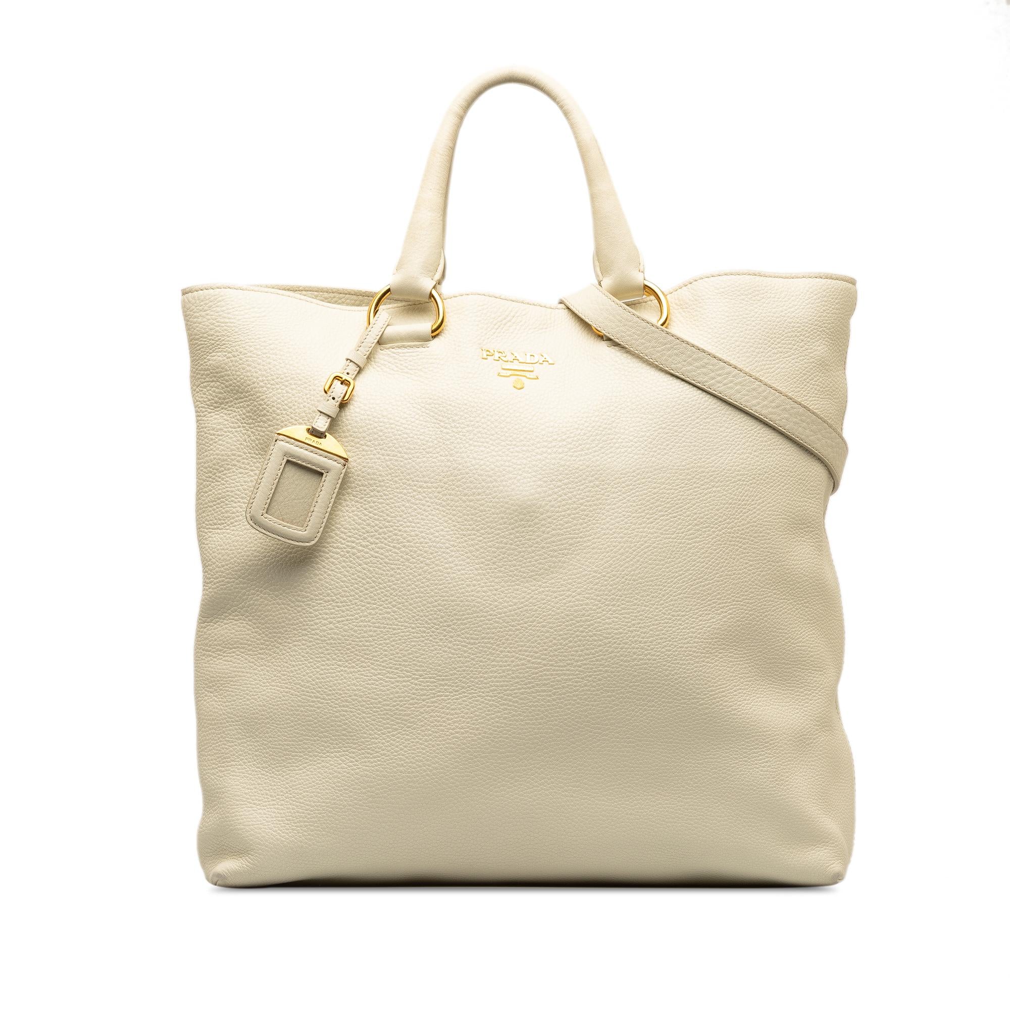 Prada Vitello Daino Satchel (SHG-AvUQf5)