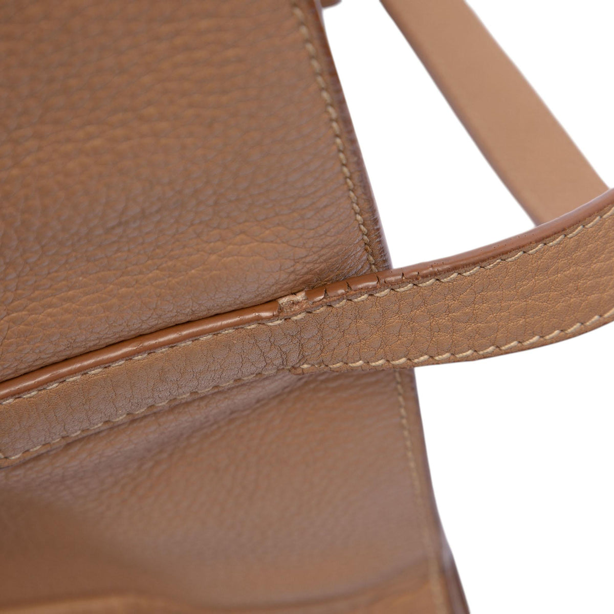 Prada Vitello Daino Shopper Tote