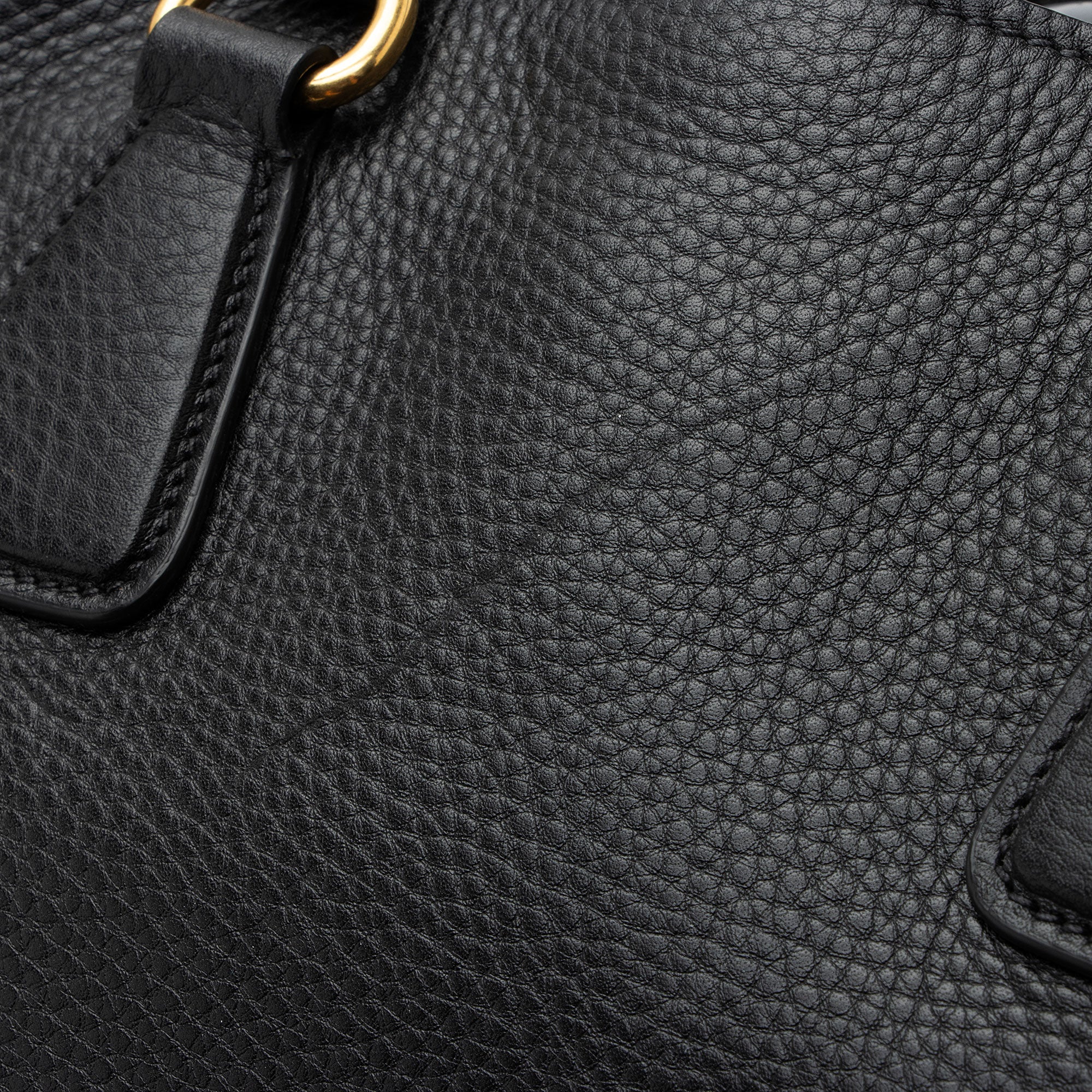 Prada Vitello Daino Shopping Tote (SHF-rtAZE9)