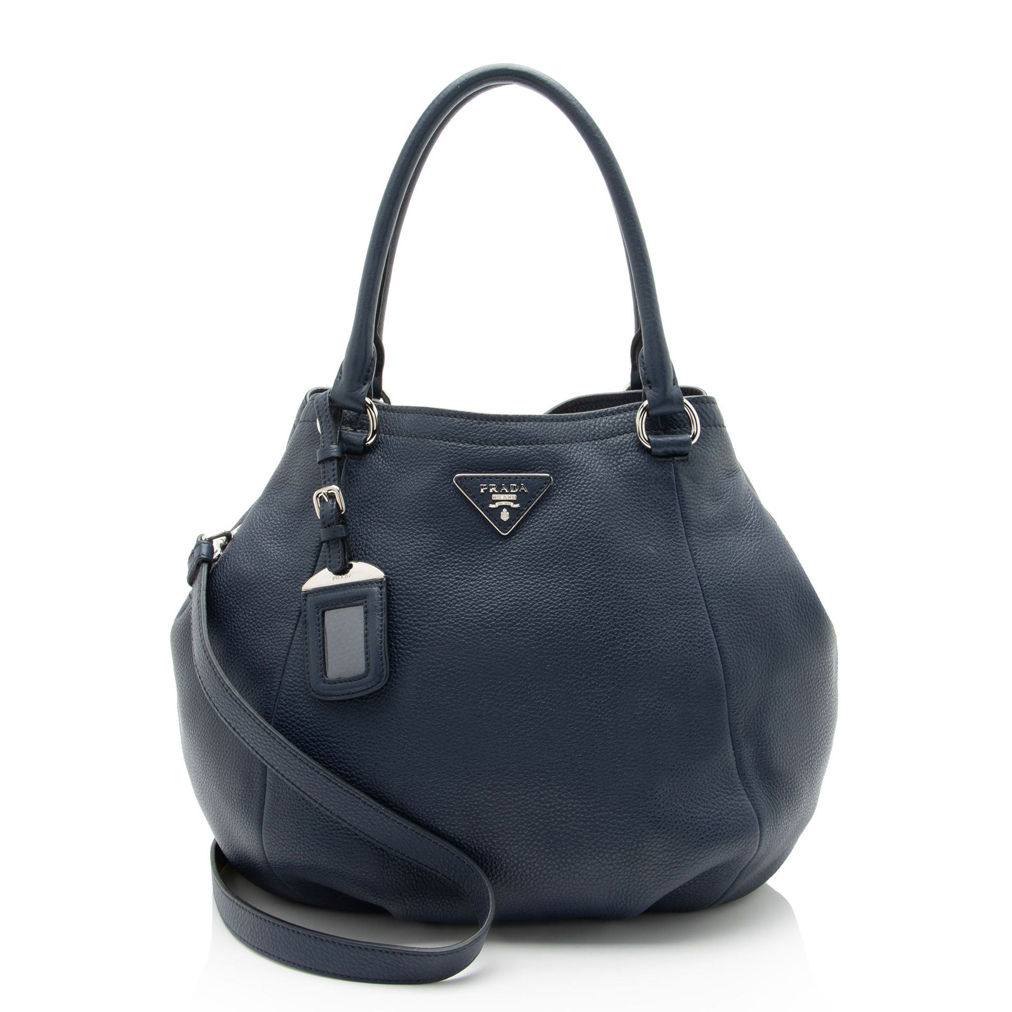 Prada Vitello Daino Shopping Tote