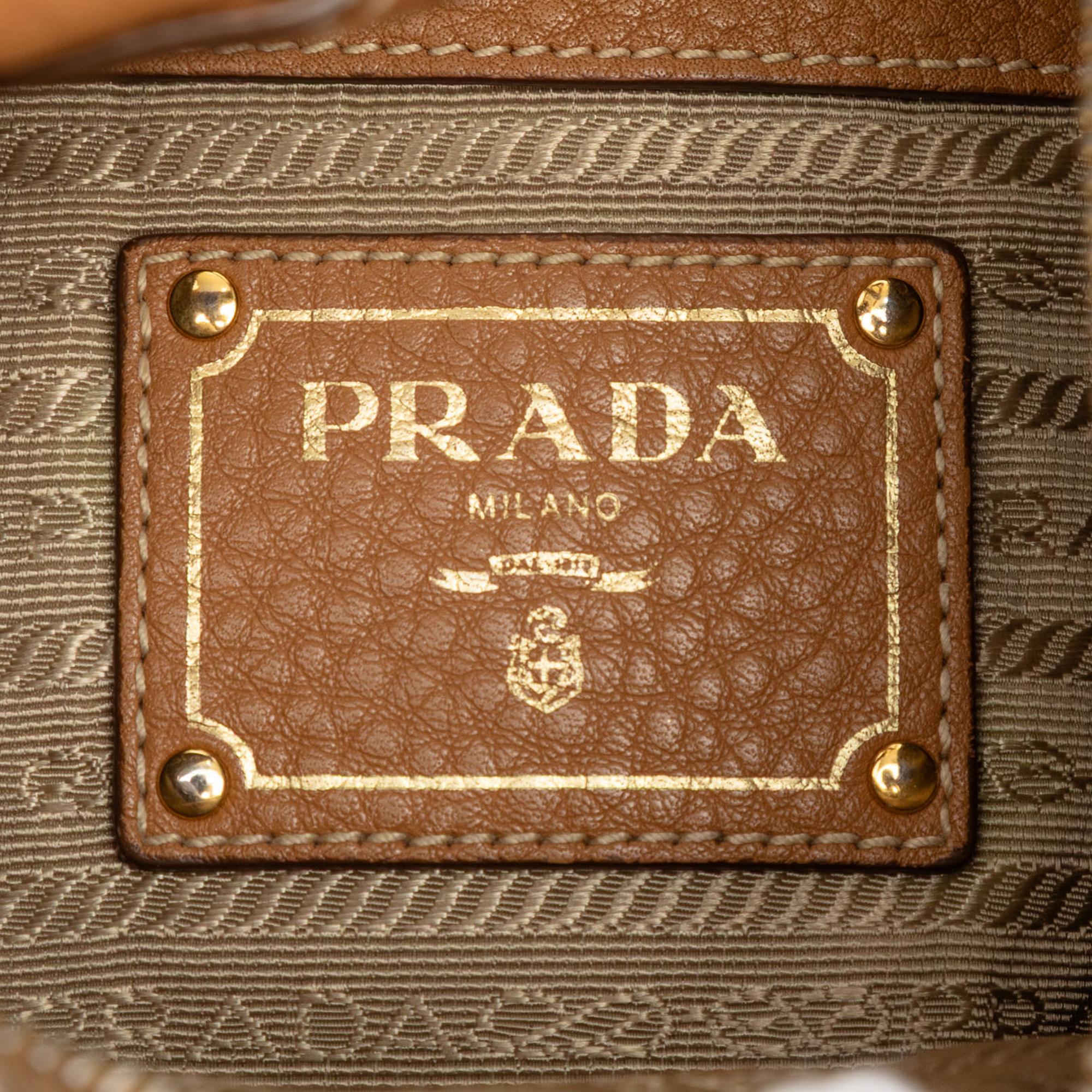 Prada Vitello Daino Shoulder Bag