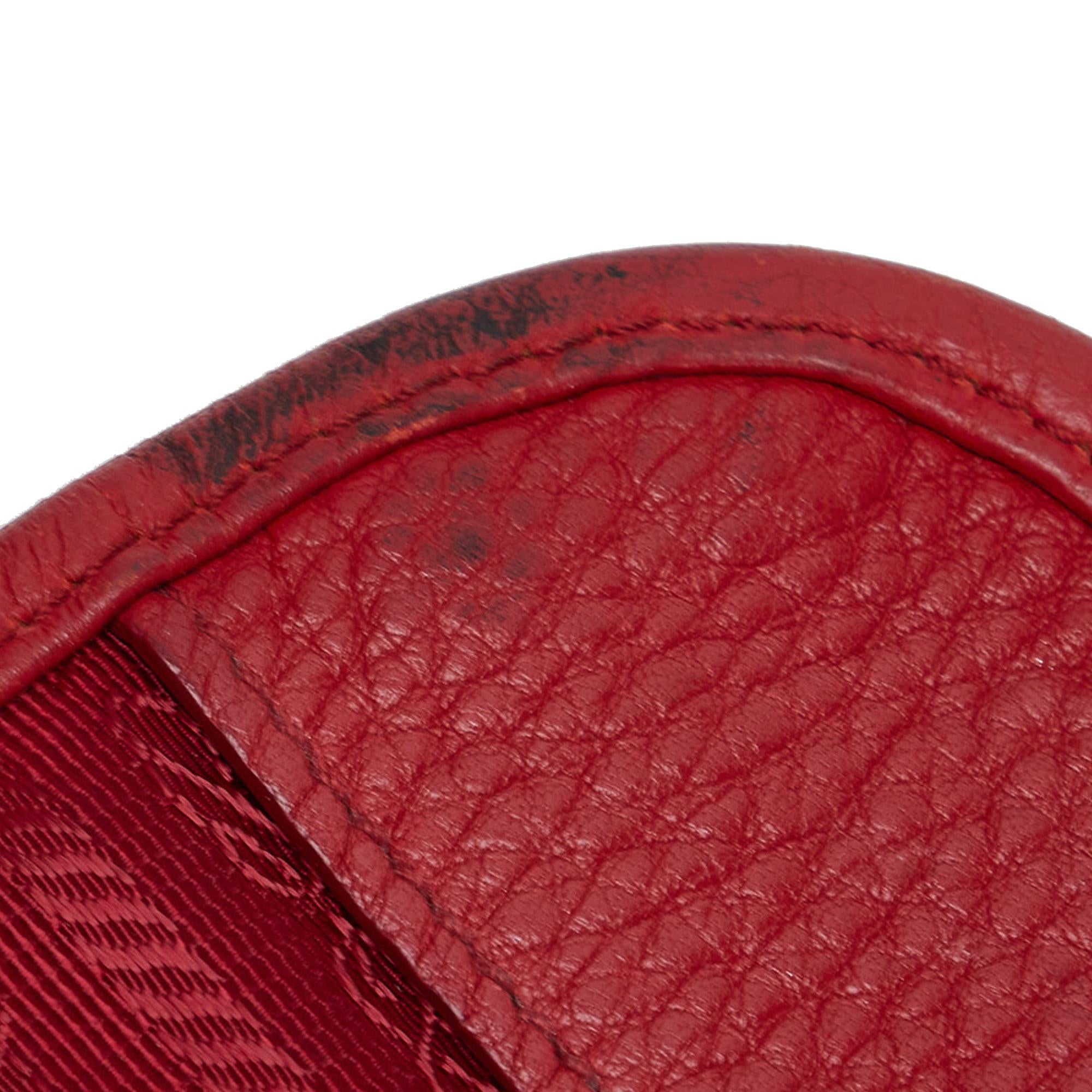 Prada Vitello Daino Small Flap Crossbody Bag (SHG-fcww1Y)