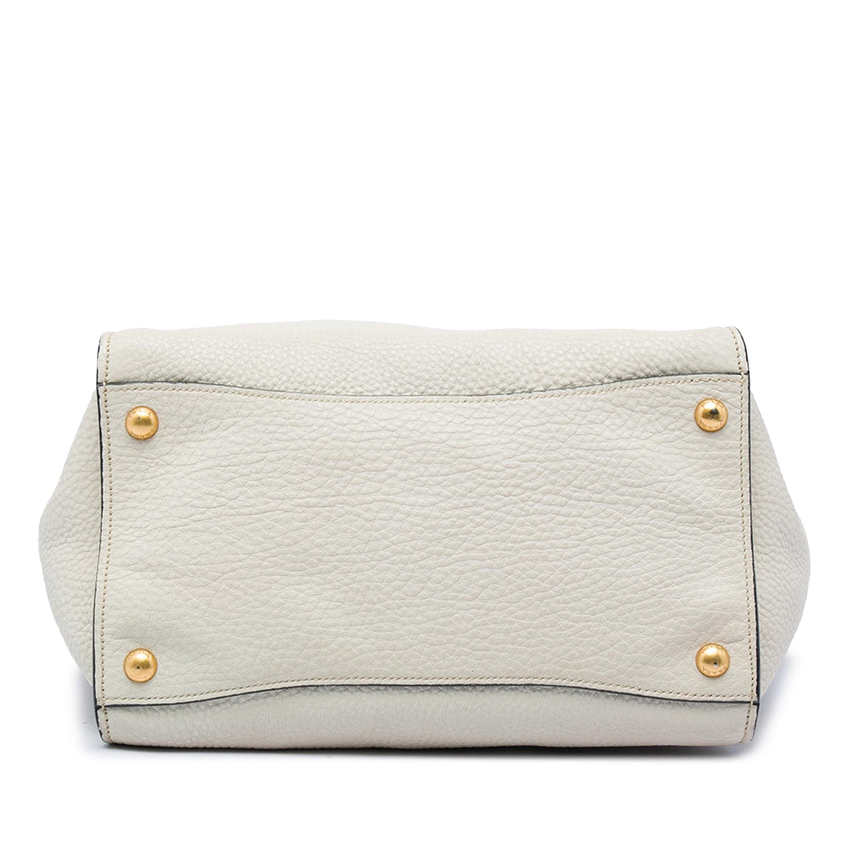 Prada Vitello Daino Sound Lock Satchel