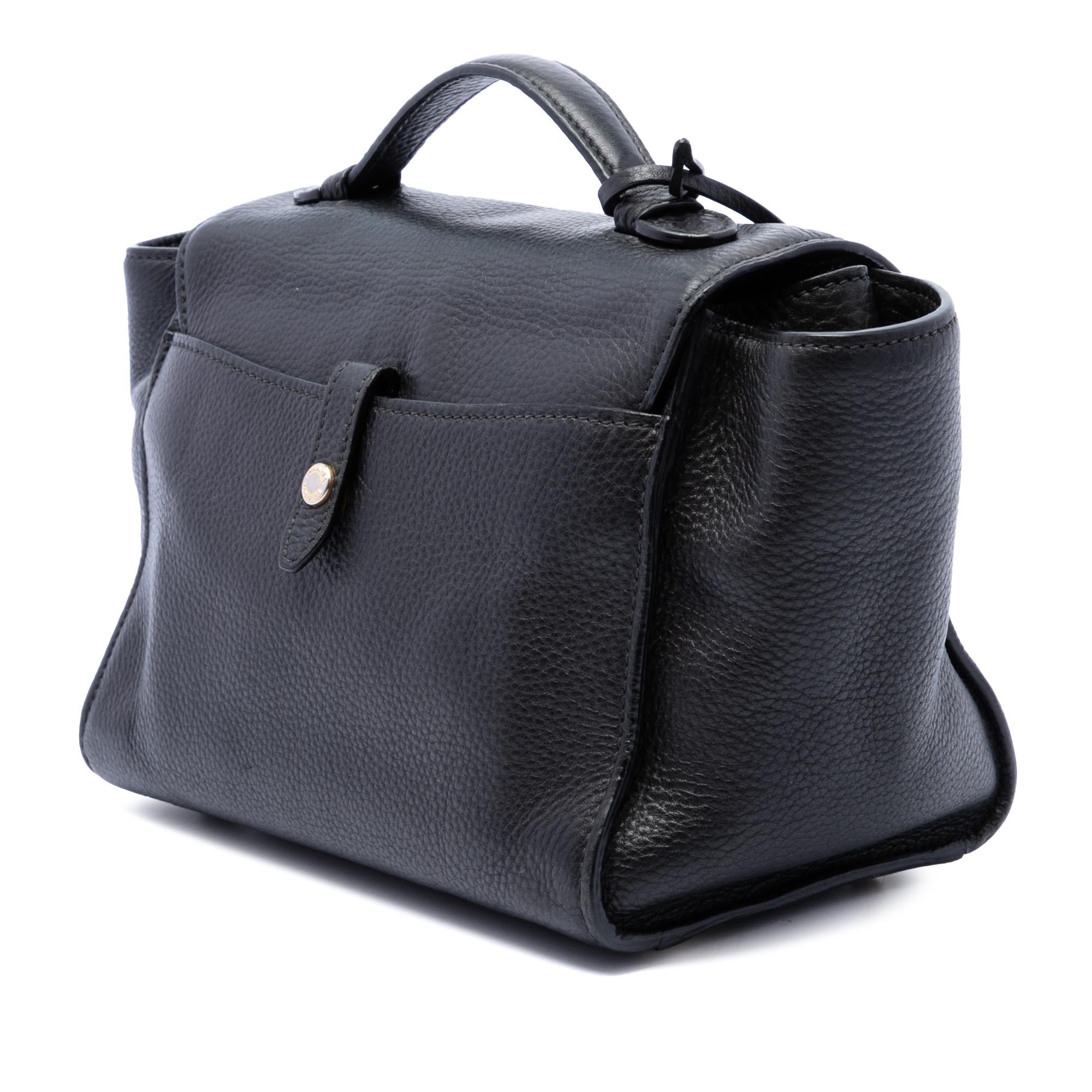 Prada Vitello Daino Soundlock Satchel
