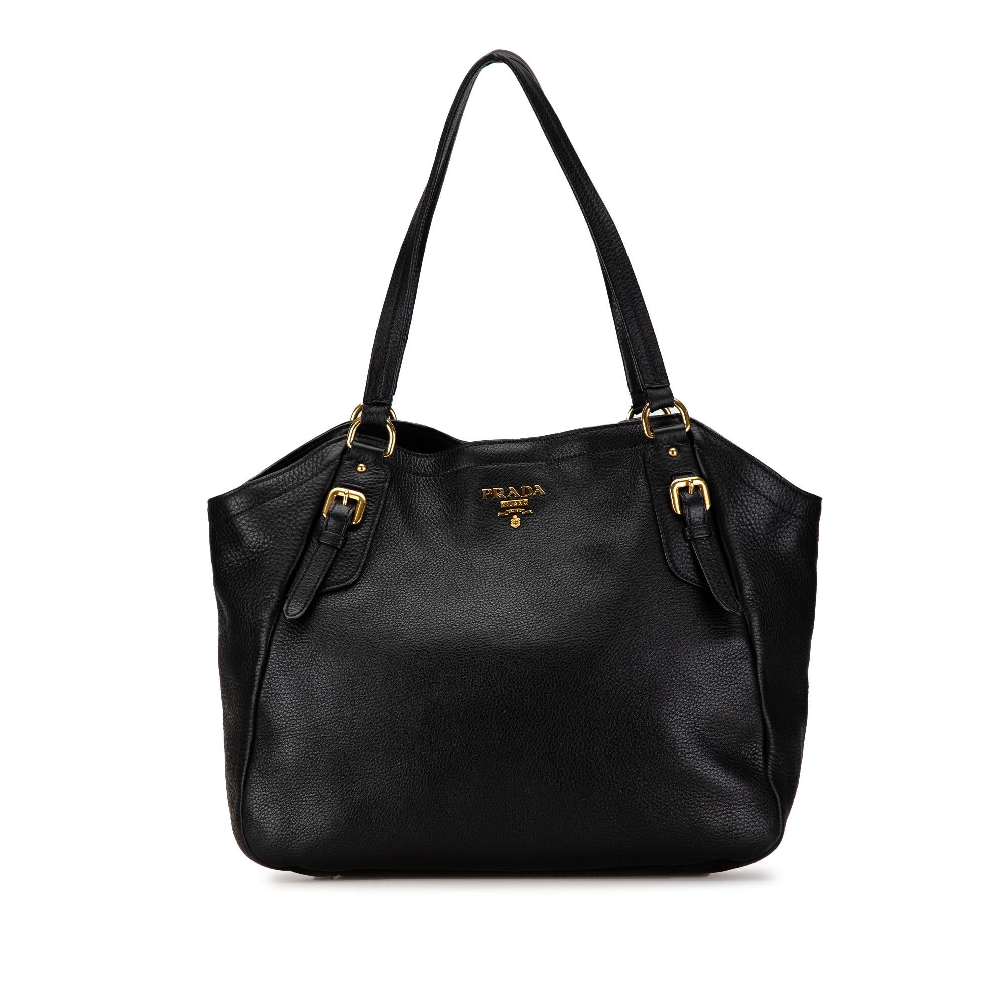 Prada Vitello Daino Tote (SHG-gNT3TM)