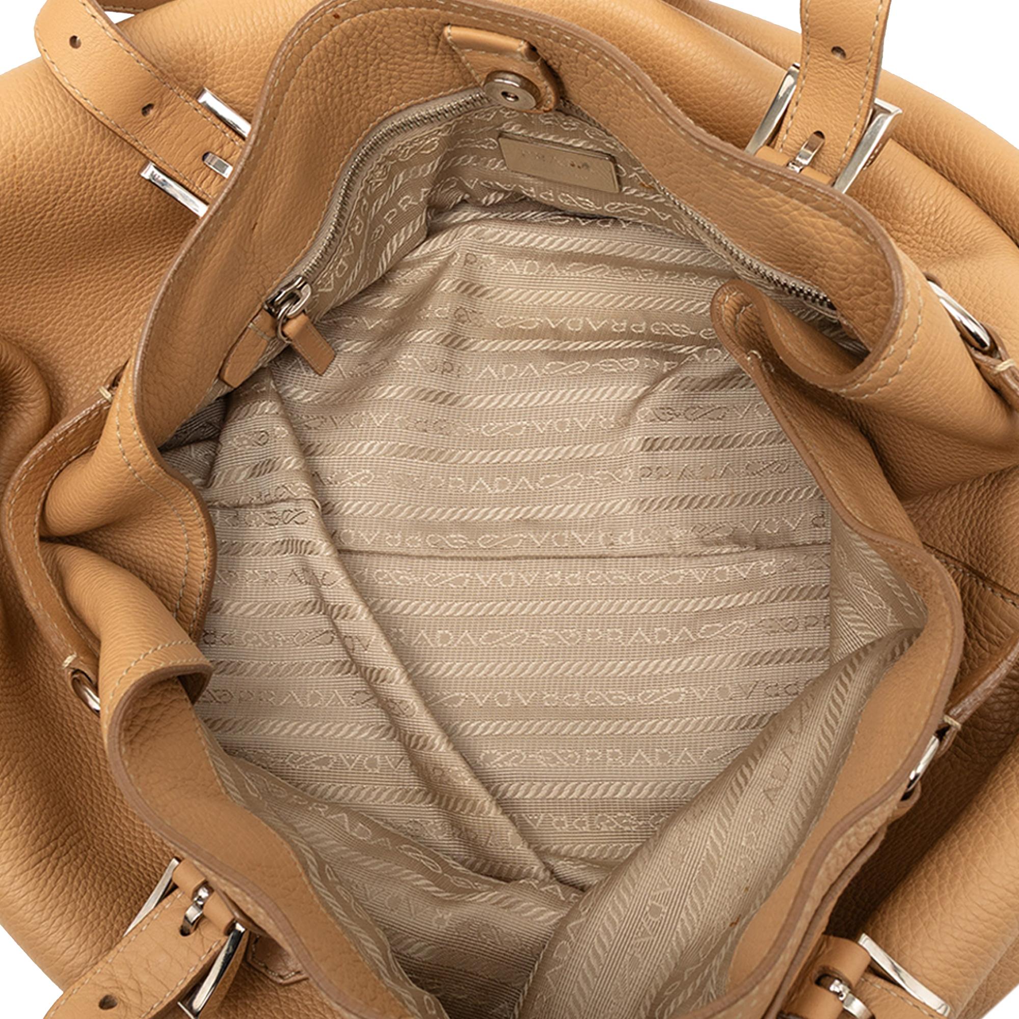 Prada Vitello Daino Tote