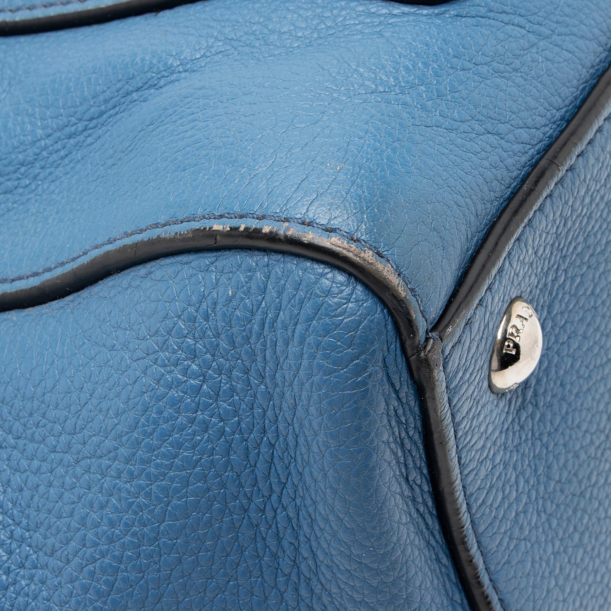 Prada Vitello Daino Twin Pocket Tote (SHF-23252)