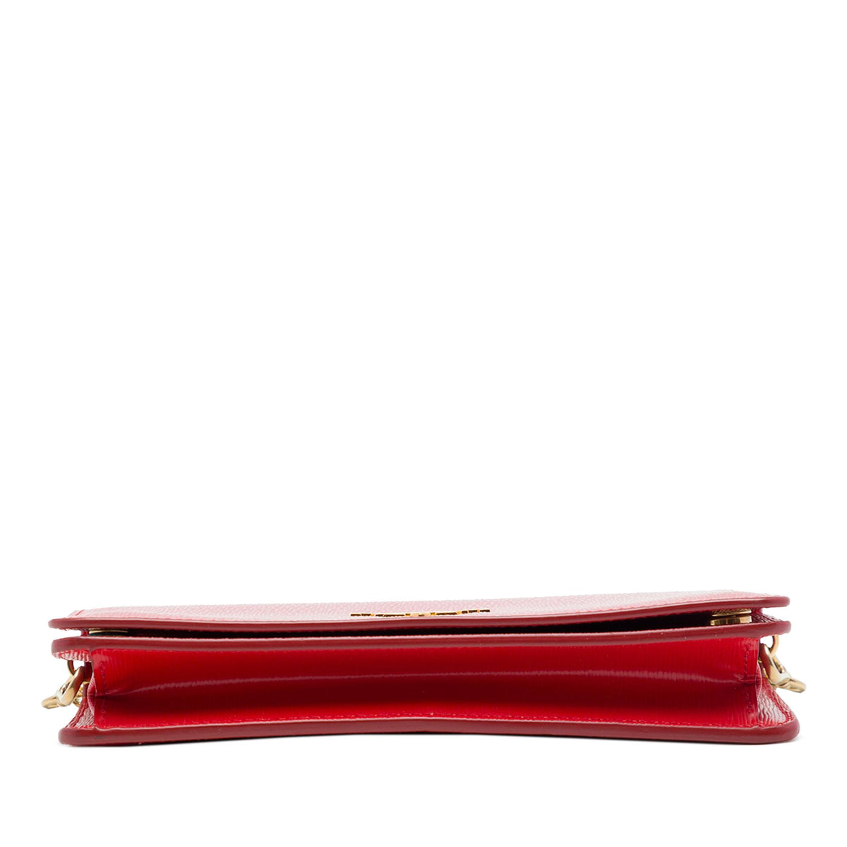 Prada Vitello Move Clutch with Chain