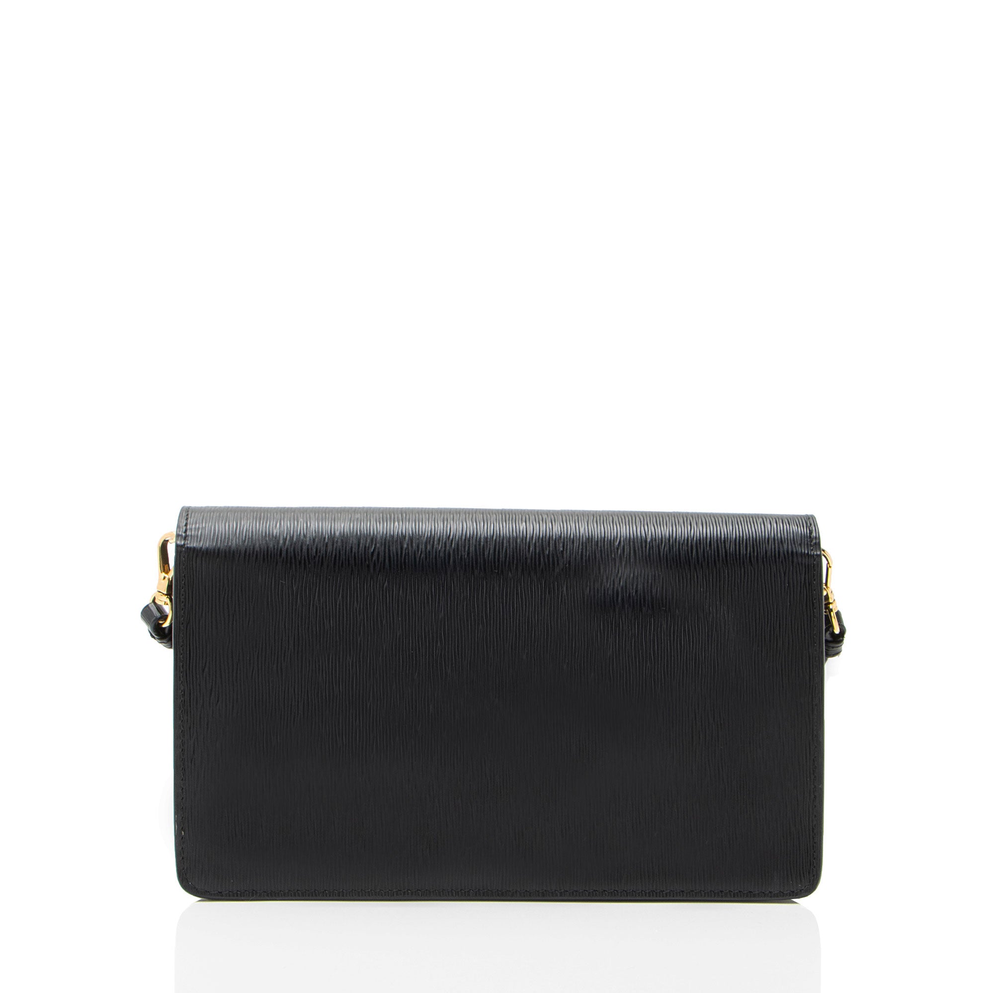 Prada Vitello Move Mini Wallet on Chain