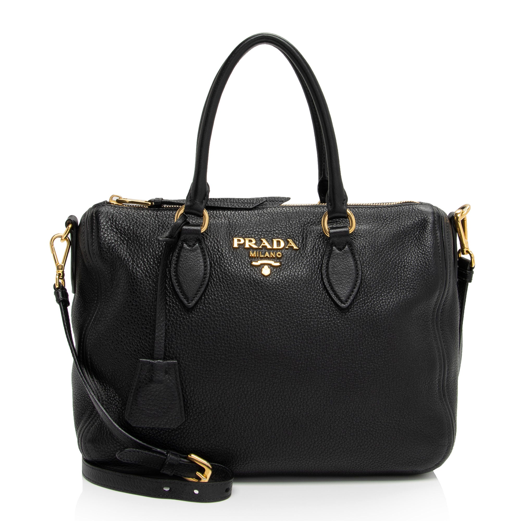 Prada Vitello Phenix Convertible Satchel (SHF-hcRYyS)