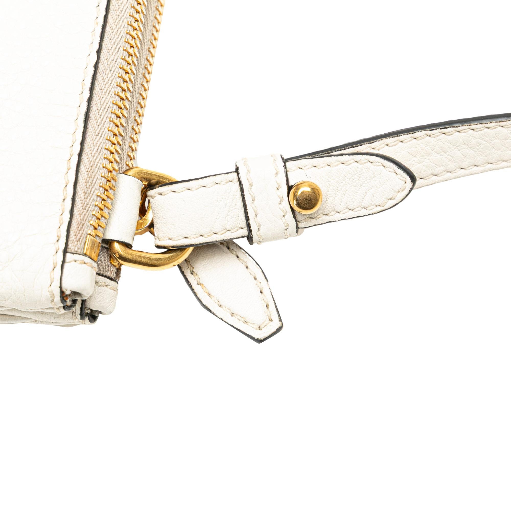 Prada Vitello Phenix Double Zip Crossbody