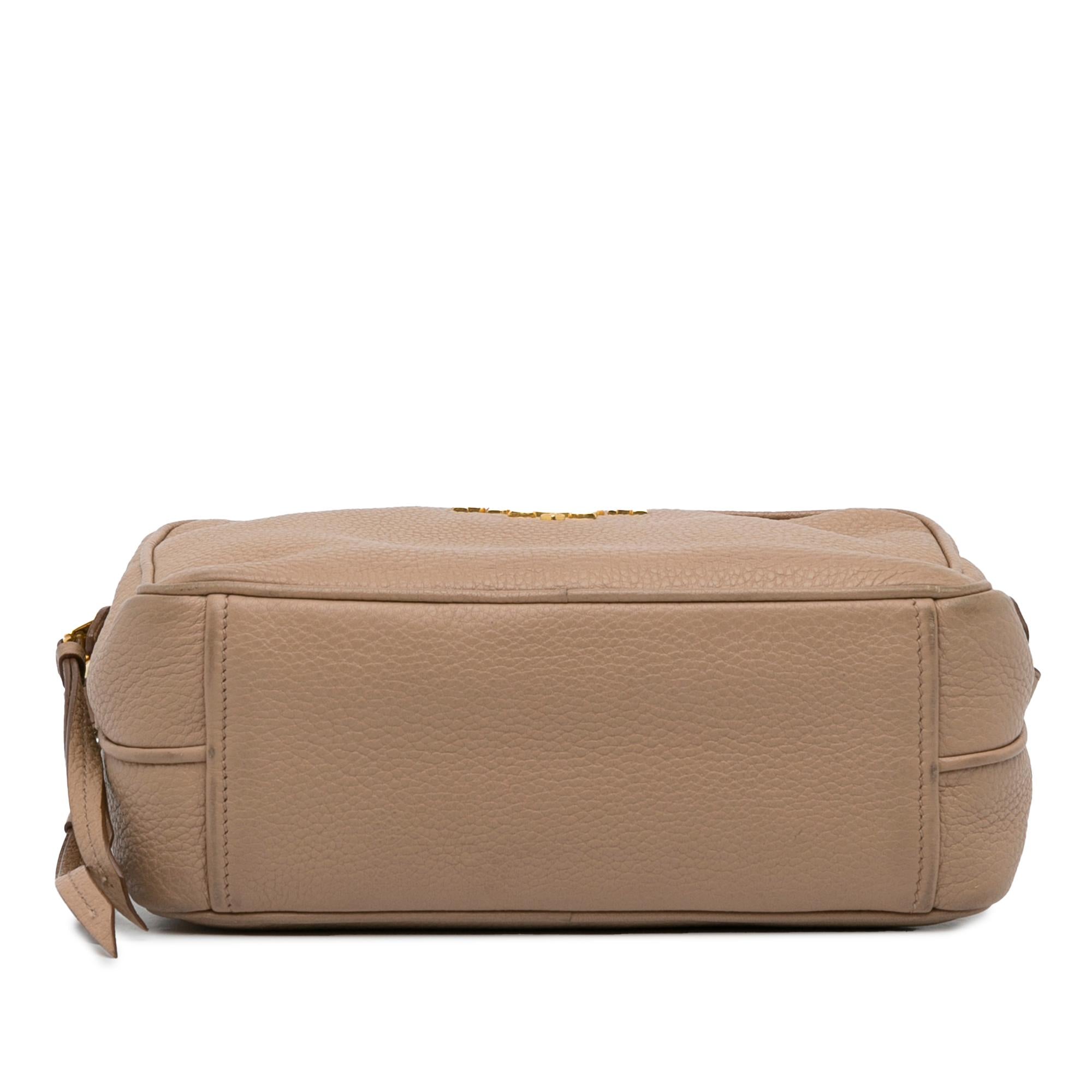 Prada Vitello Phenix Double Zip (SHG-jaXNEZ)