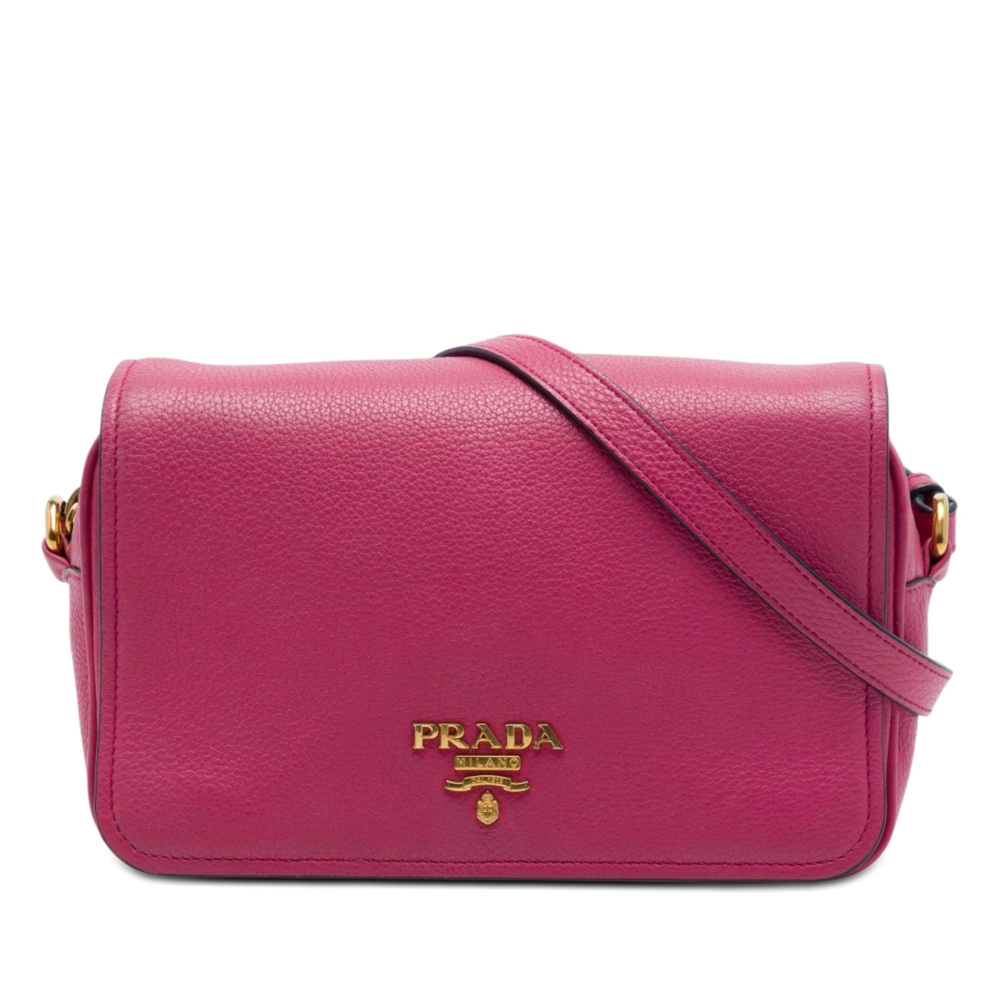 Prada Vitello Phenix Flap Crossbody