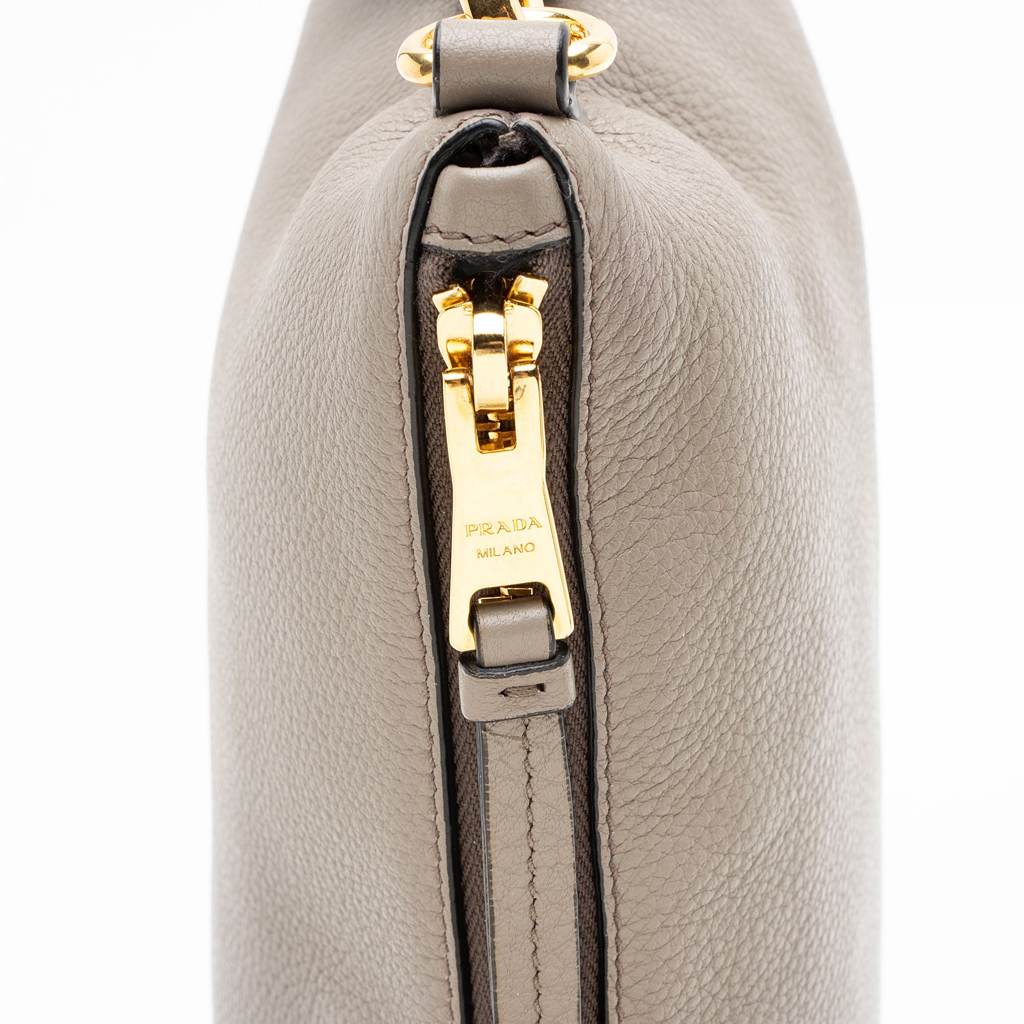 Prada Vitello Phenix Zip Crossbody