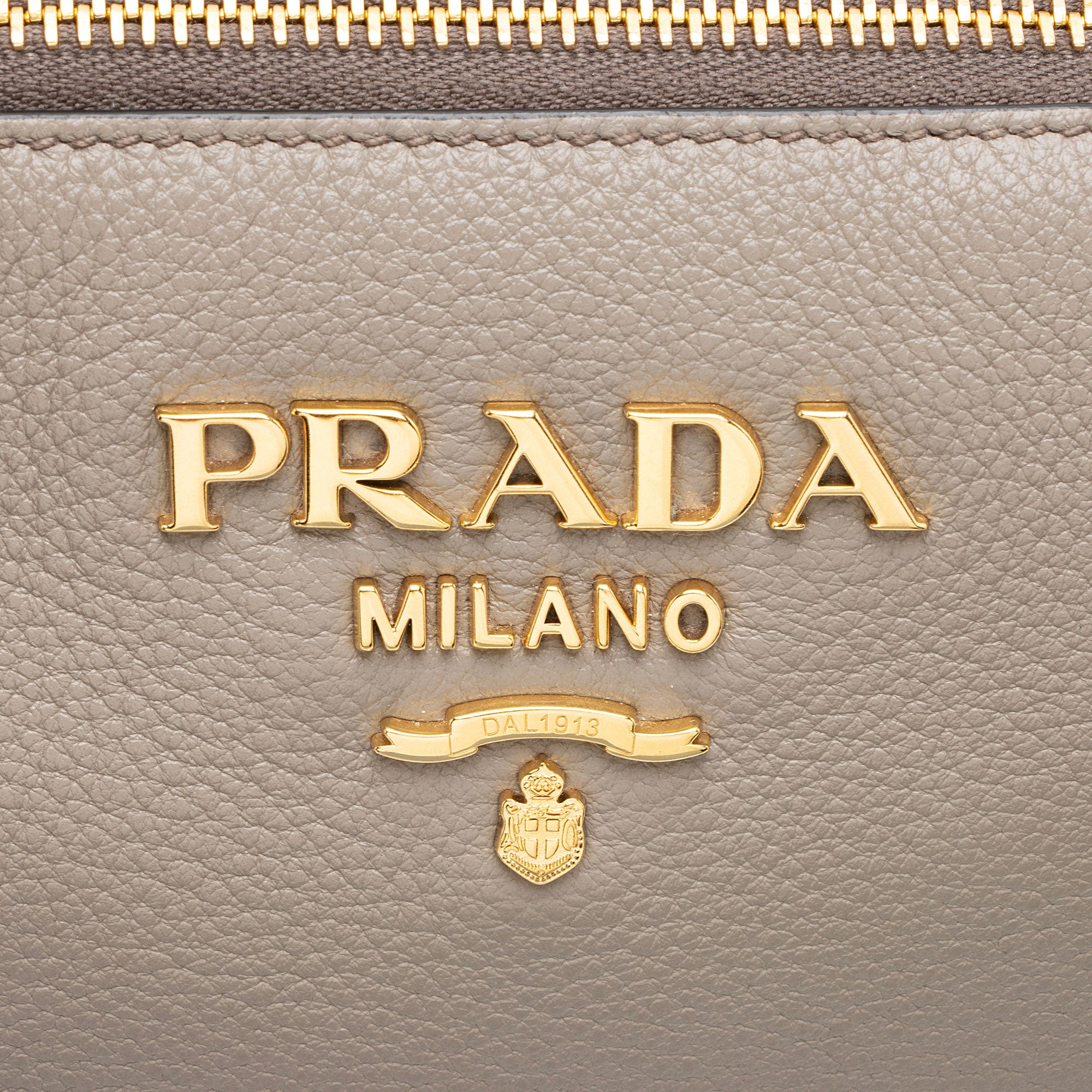 Prada Vitello Phenix Zip Crossbody