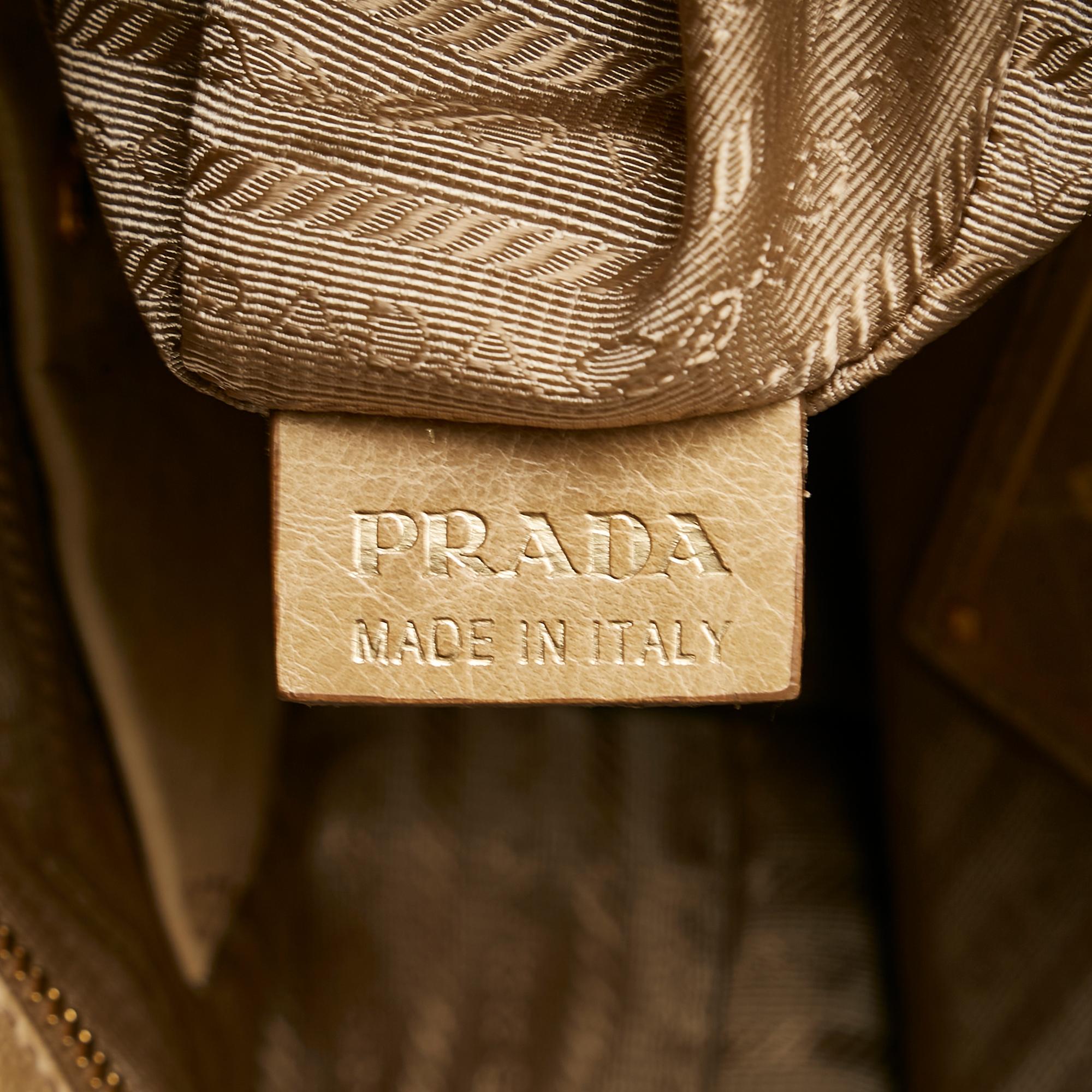 Prada Vitello Shine Satchel (SHG-36119)