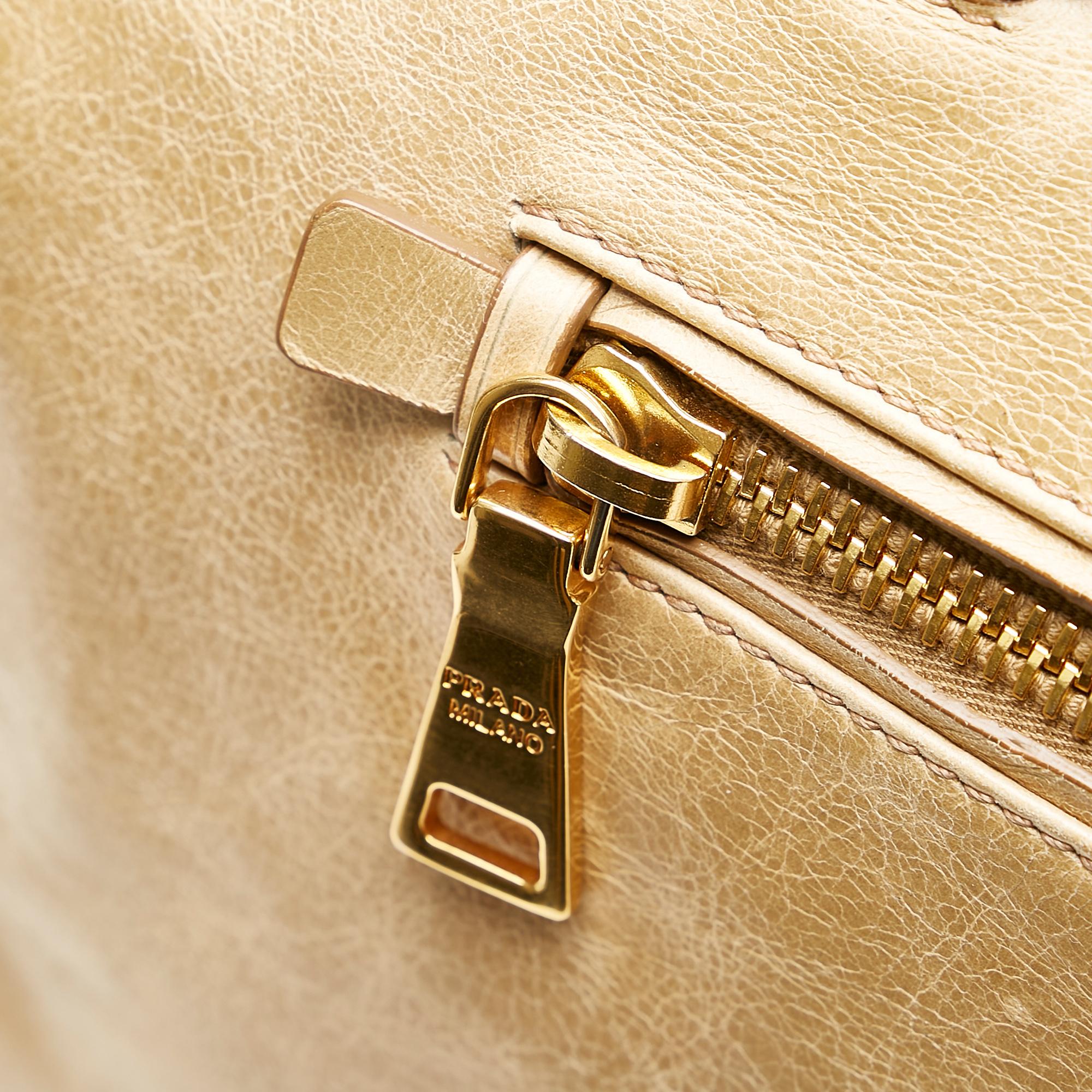 Prada Vitello Shine Satchel (SHG-36119)