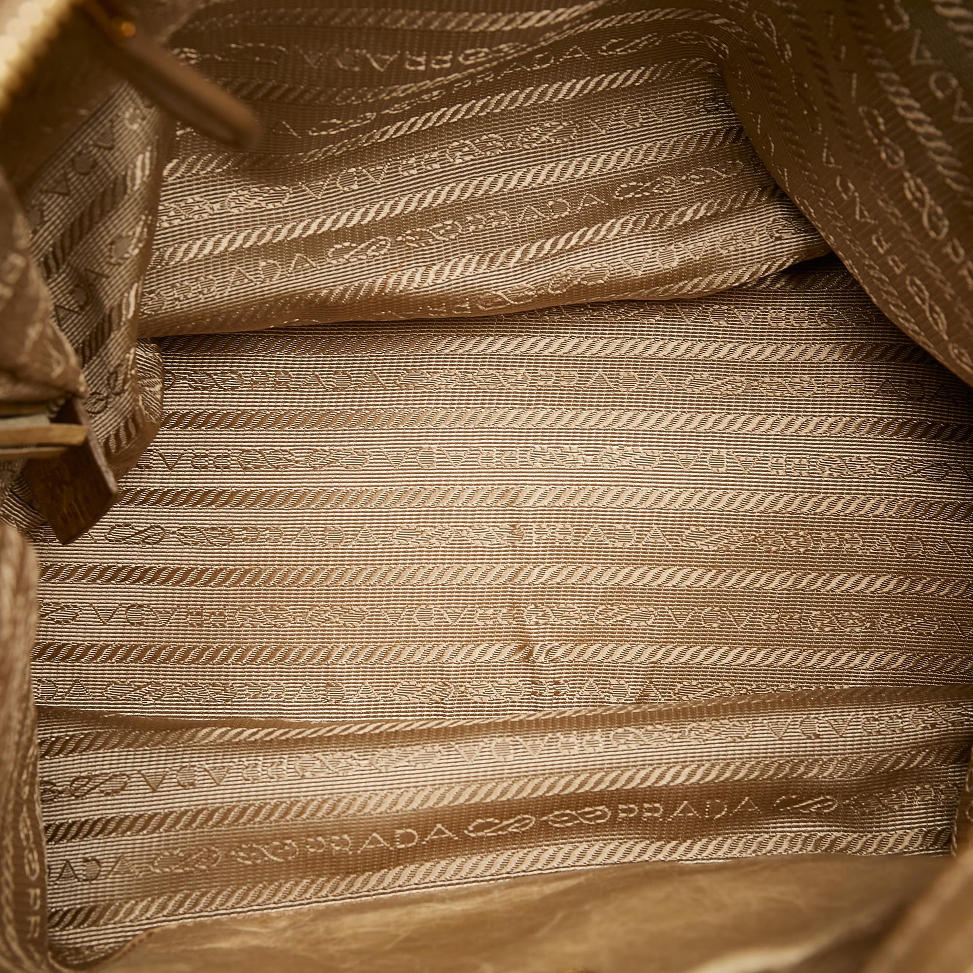 Prada Vitello Shine Satchel (SHG-36119)