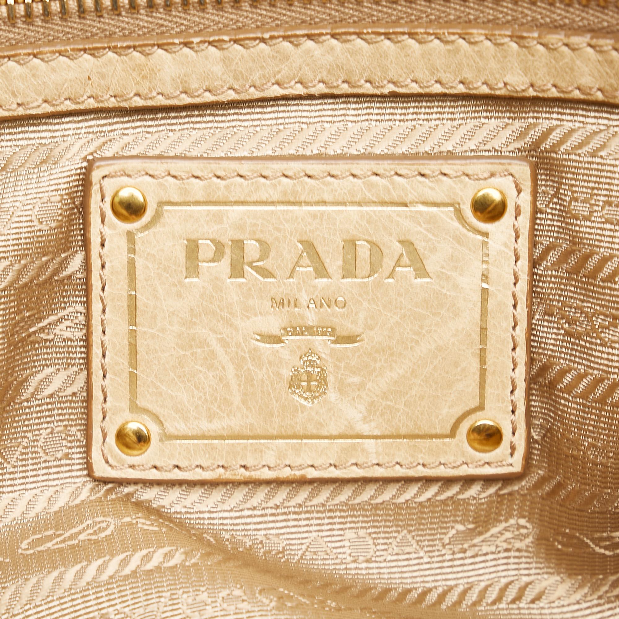 Prada Vitello Shine Satchel (SHG-36119)