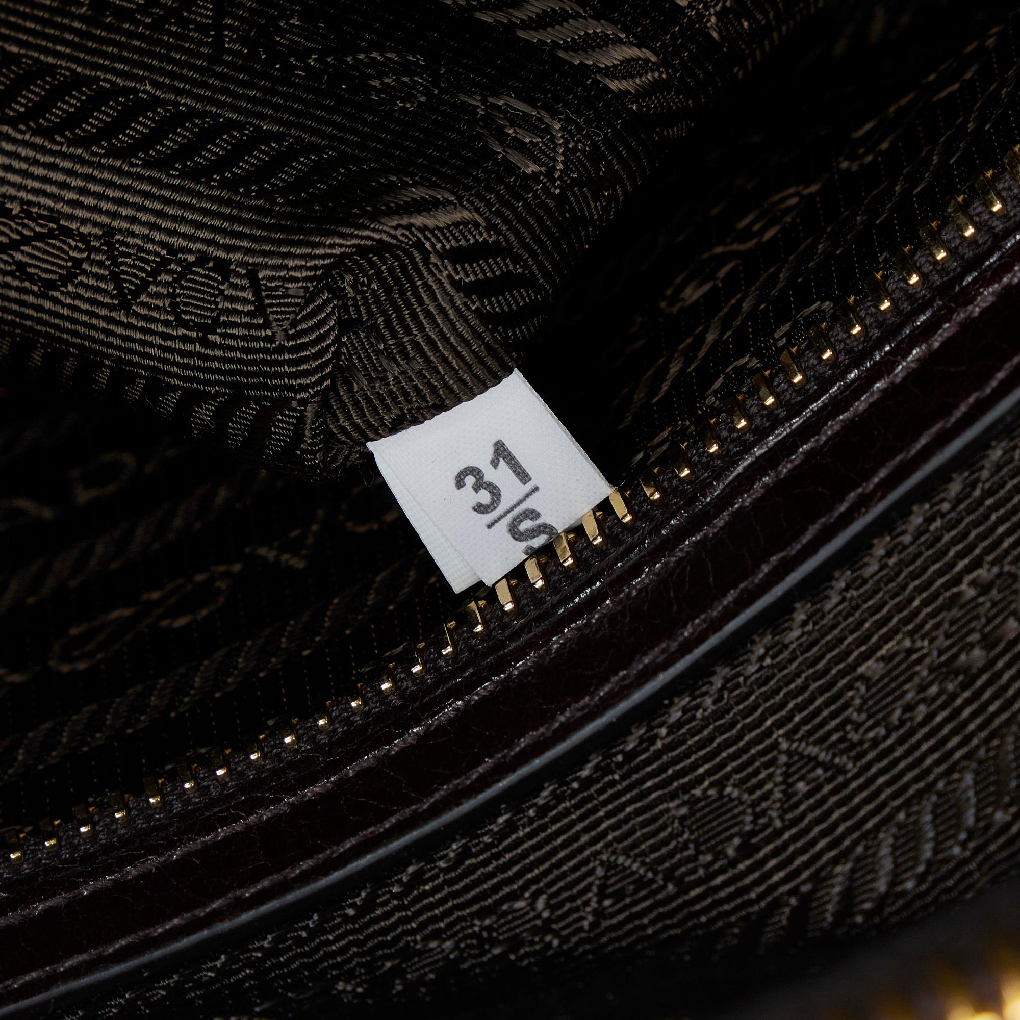 Prada Vitello Shine Satchel (SHG-SaINqk)