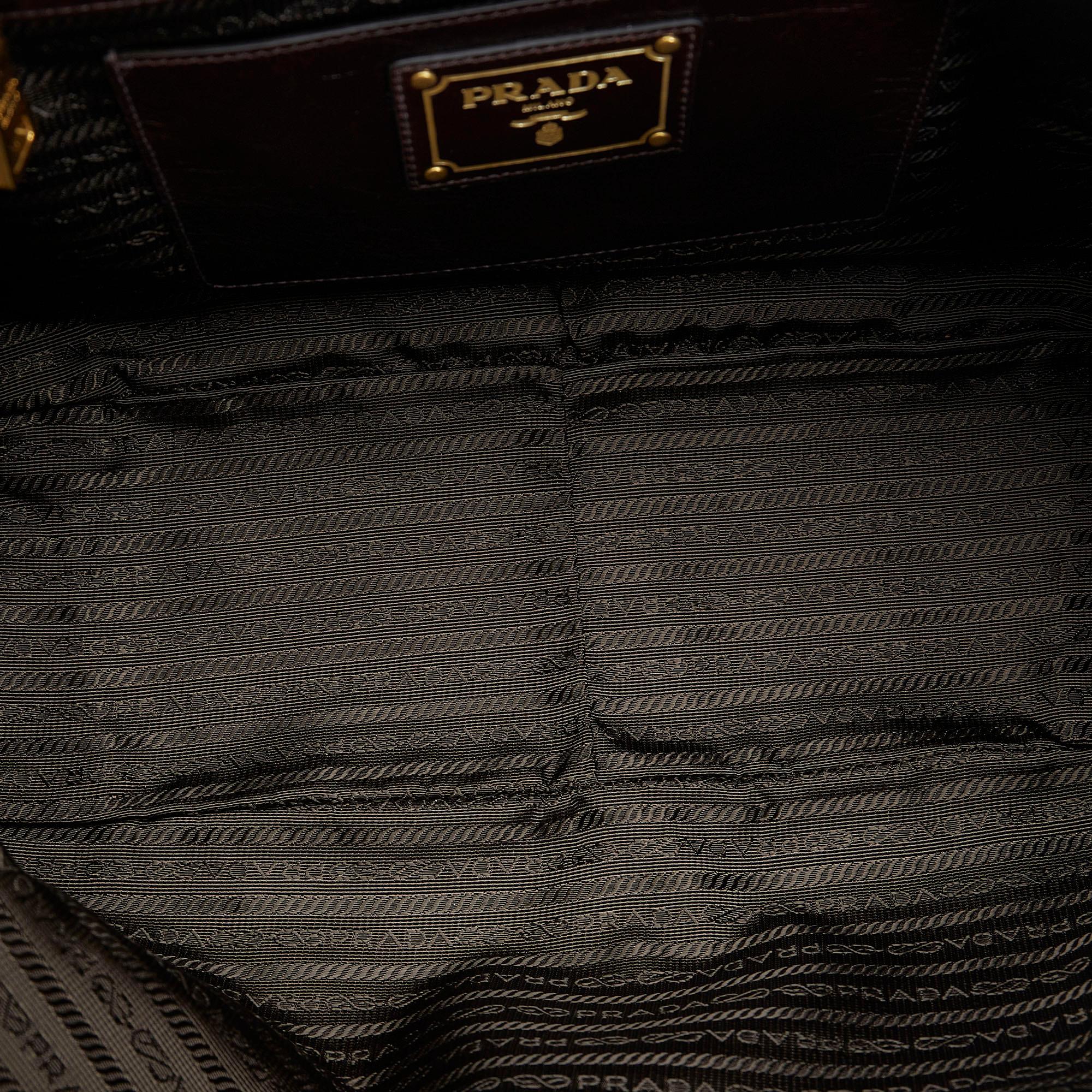 Prada Vitello Shine Satchel (SHG-SaINqk)
