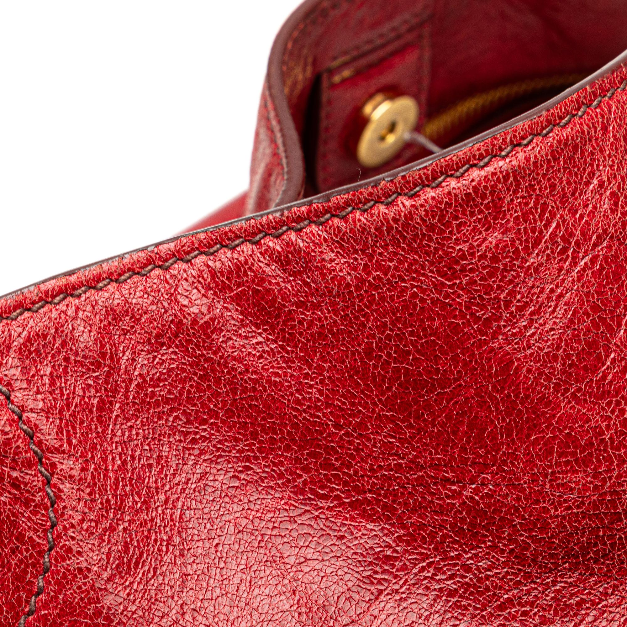 Prada Vitello Shine Shoulder Bag