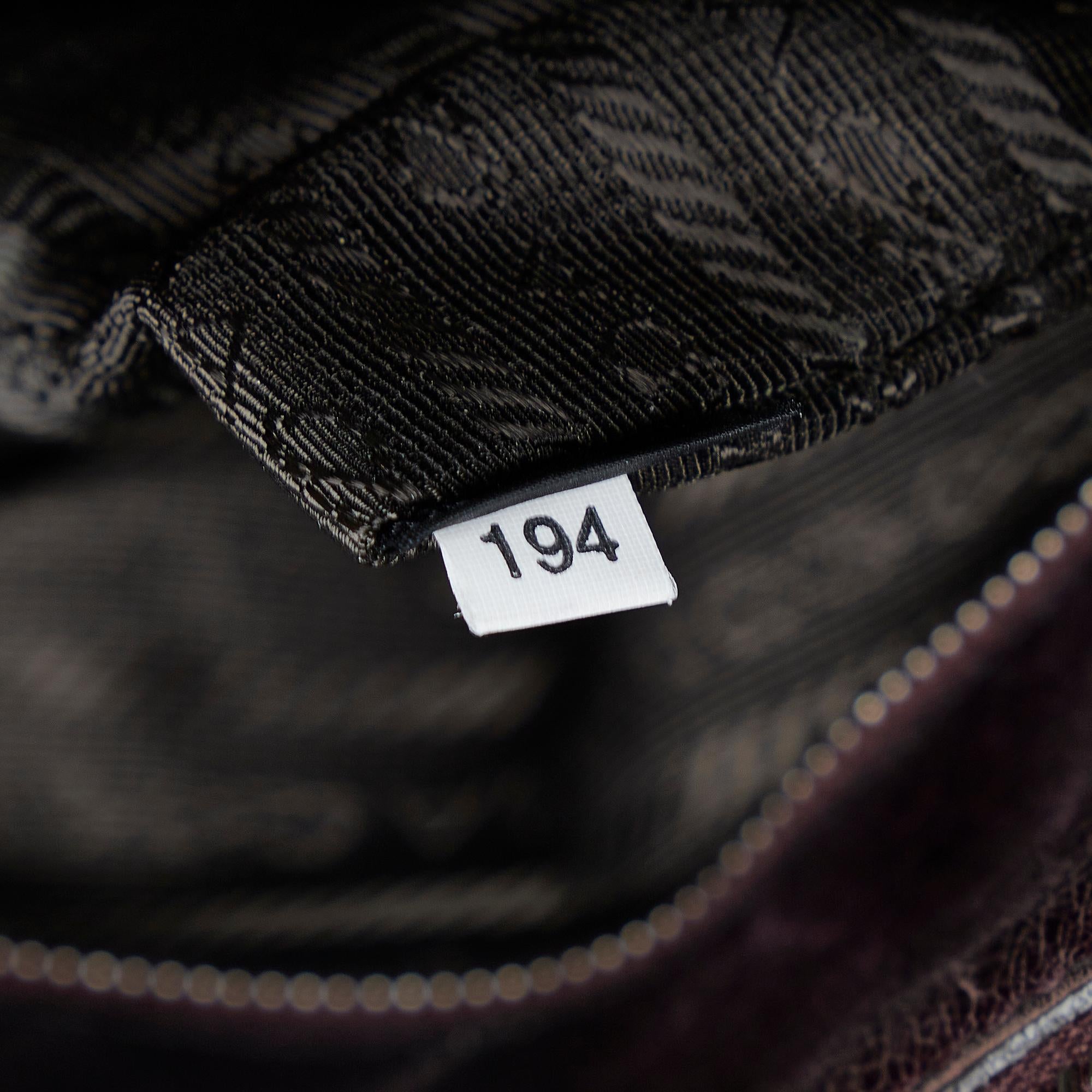 Prada Vitello Trimmed Tessuto Satchel (SHG-ZljEJ6)