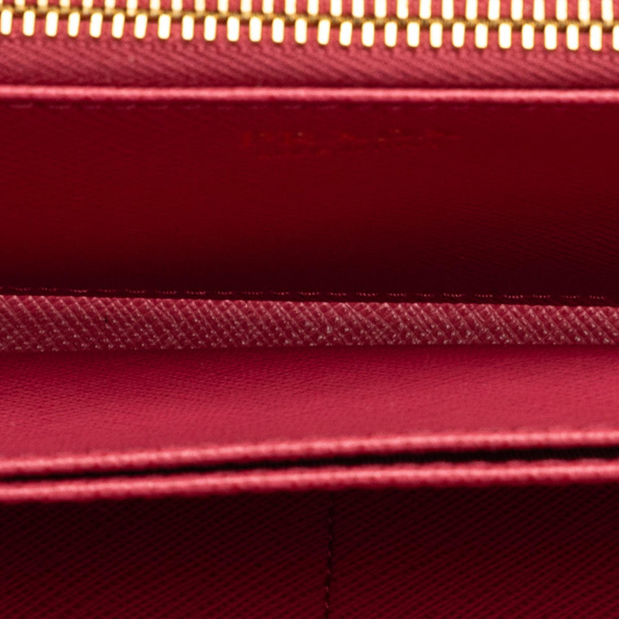 Prada x Universal Studios Saffiano Frakenstien Heart Long Wallet (SHG-Nfx3IC)