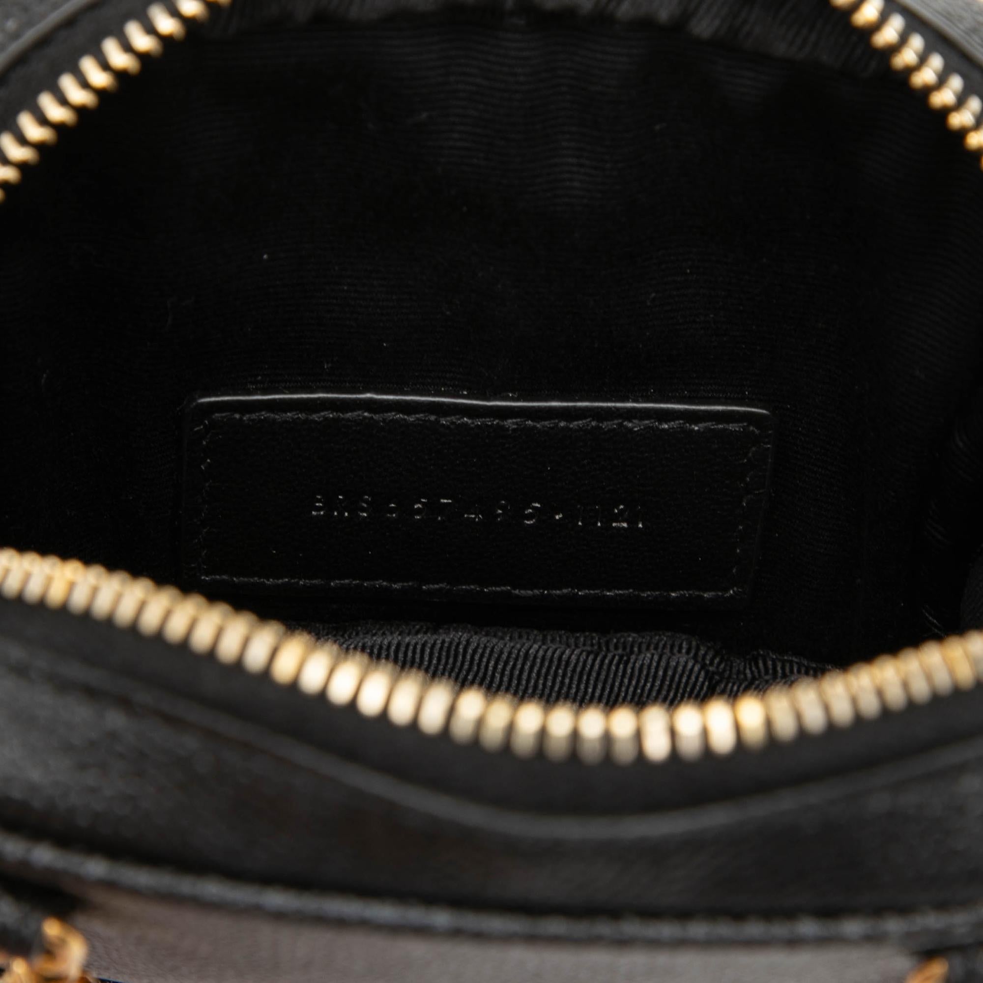Saint Laurent Baby Matelasse Grain De Poudre Monogram Lou Camera Bag
