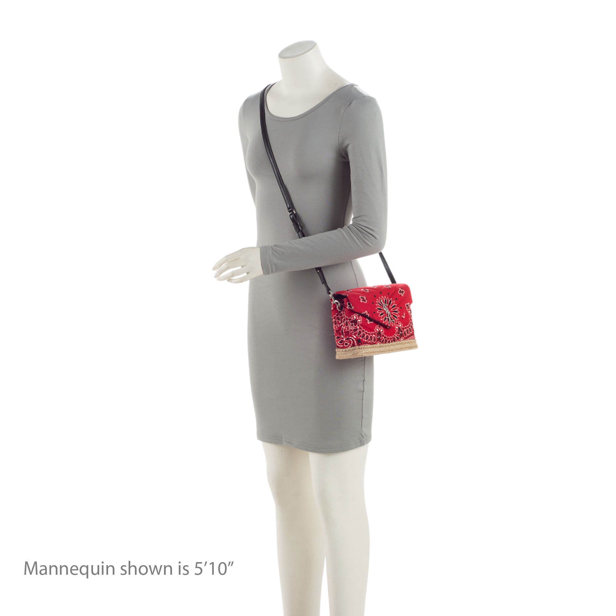 Saint Laurent Bandana Monogram LouLou Toy Shoulder Bag (SHF-Cci5Ed)