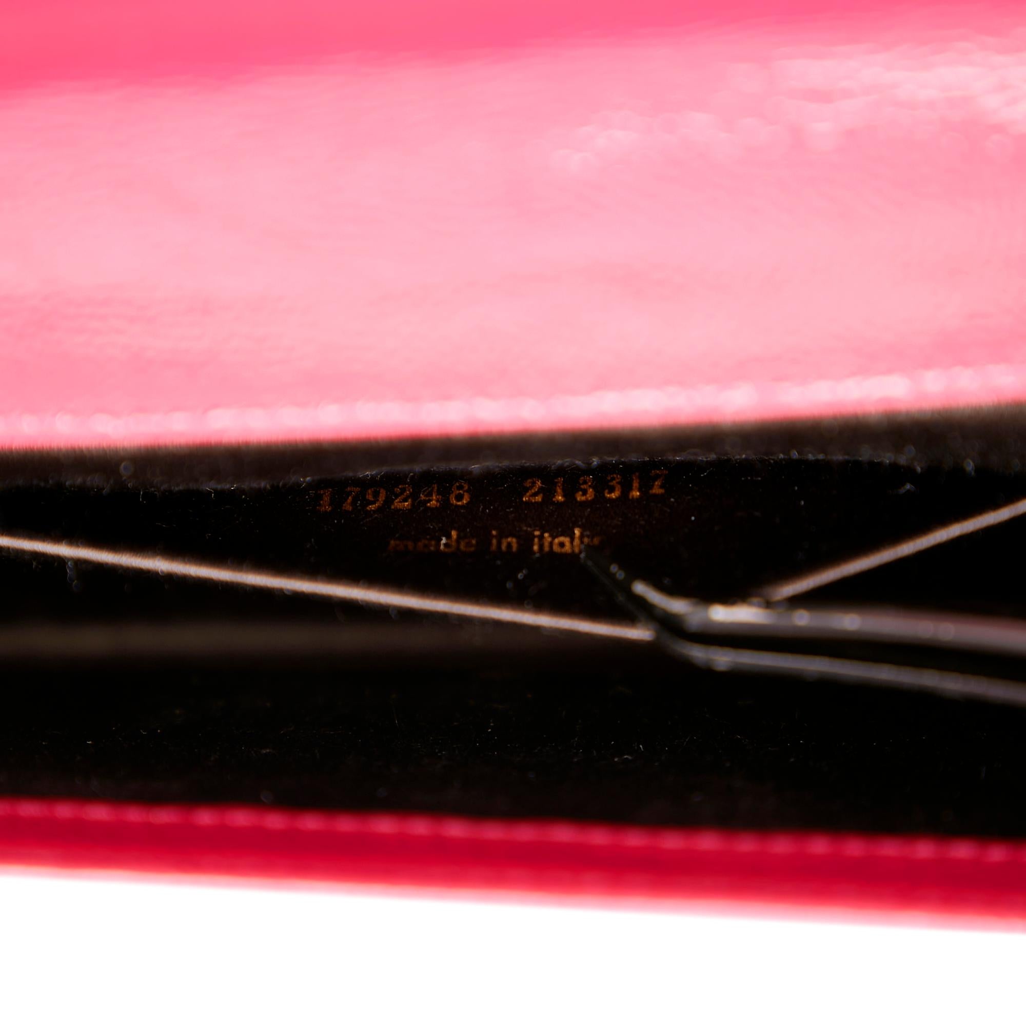 Saint Laurent Belle De Jour Patent Leather Clutch Bag (SHG-28032)